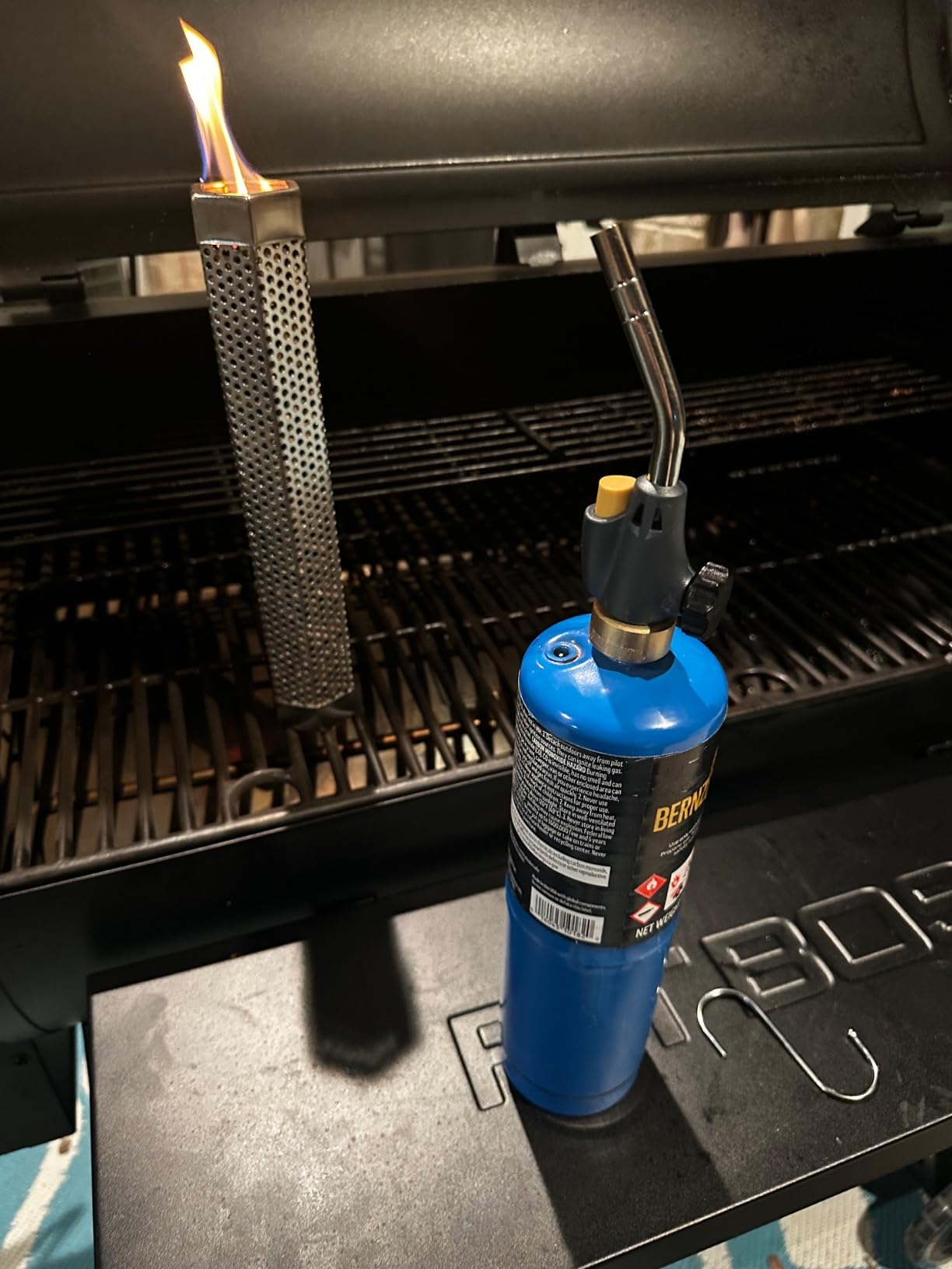 Pellet Smoker Tube Set, 6 and 12 Inch Stainless Steel BBQ Wood Smoker Tube with Brush and 2 Hooks for 2.5hrs/5hrs of Billowing Cold/Hot Smoking for All Grills or Smokers, Smoking Cheese Beef Nuts Fish customer photo 2