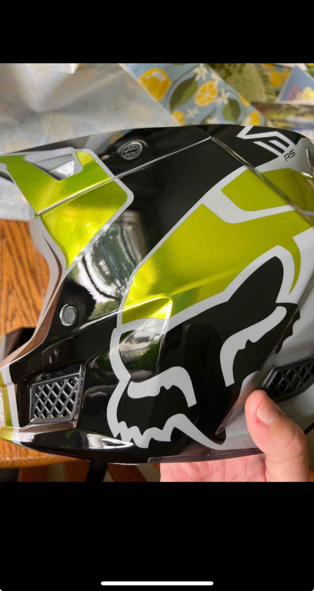 Fox Racing V3 RS Motocross Dirt Bike Helmet - Professional Off-Road Helmet with MIPS customer photo 1