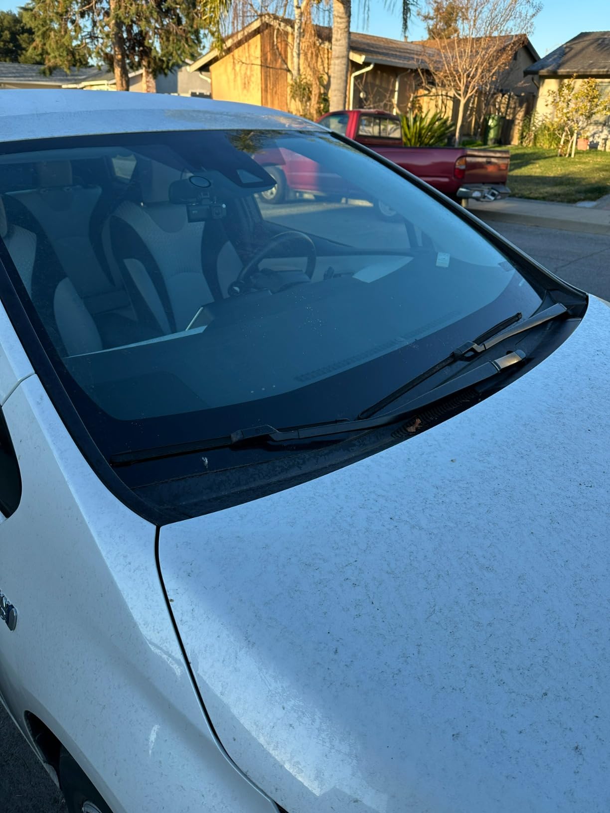 LoyaForba Car Magnetic Windshield Snow Cover for Ice, All Weather Application Windshield Cover, Snow and Wiper Protector for Most Cars, SUVs, Vans, Winter Car Front Window Accessories customer photo 2