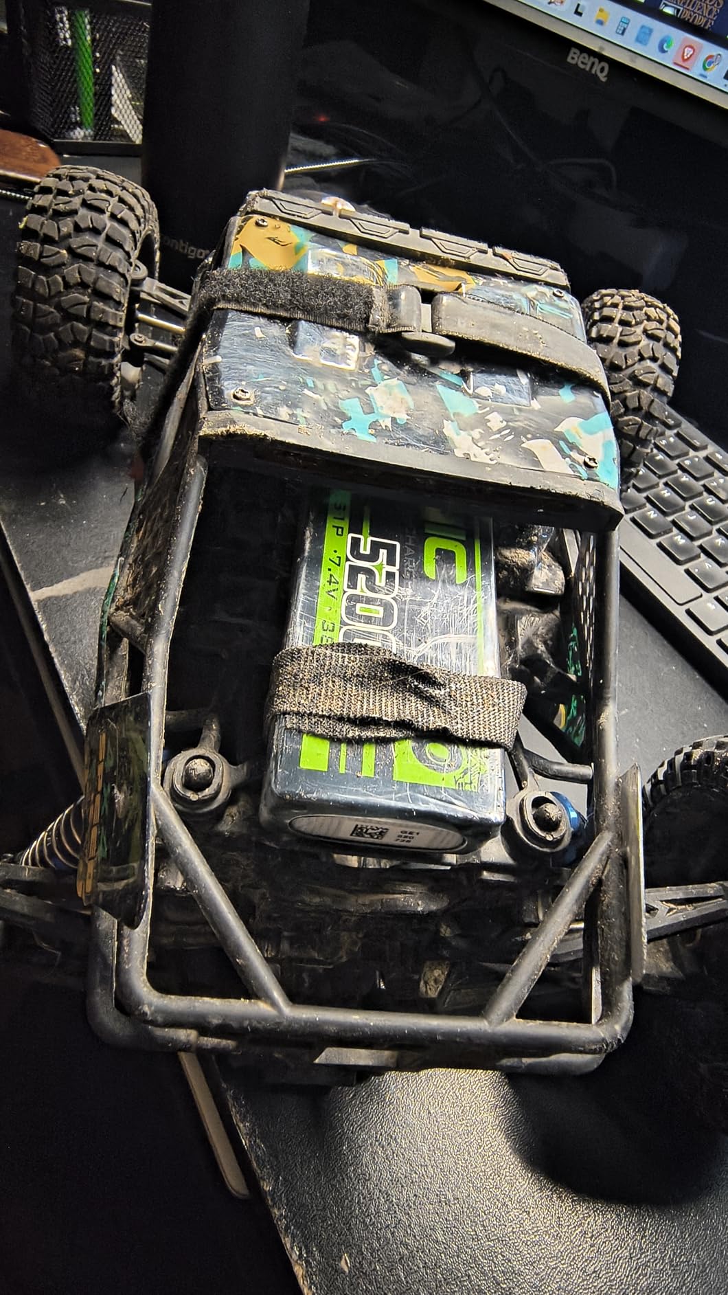 HAIBOXING 2995 Remote Control Truck 1:12 Scale RC Buggy 550 Motor Upgrade Version 42KM/H High Speed RC Cars, Electric Powered 4X4 Off-Road RTR Ideal Hobby for Kids& Adults 40+ Min Play customer photo 1