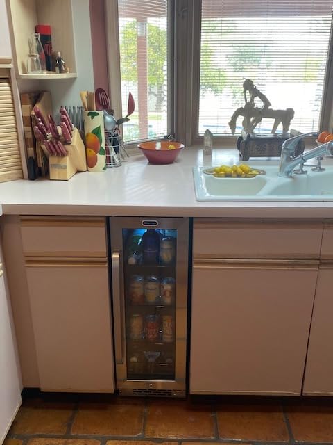 Whynter BBR-148SB Built-in 182 Can Undercounter Beverage Refrigerator with Reversible Door, Digital Control and Lock, 5.1 Cubic Feet, Stainless Steel customer photo 2