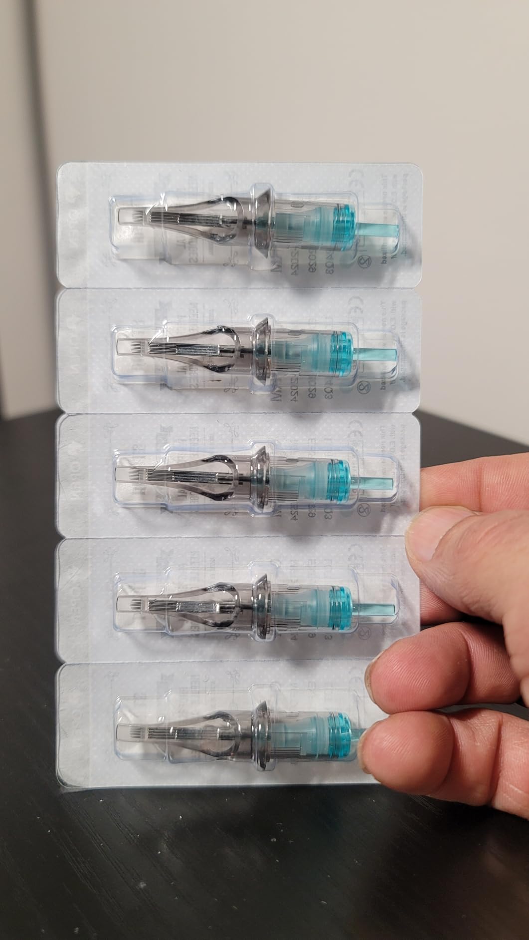 STIGMA Aquamarine Knight Tattoo Cartridge Needles 50pcs Assorted Sizes 0.35mm RL+RM (1203RL 1205RL 1207RL 1209RM 1215RM) Round Liner/Round Magnum EN02B-50KIT-X customer photo 2
