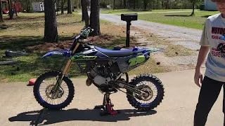 RUTU Hydraulic Motorcycle Lift Stand - Heavy-Duty Steel Maintenance Hoist Jack for Dirt Bike, Snowmobile - Motorcycle Stand Lift with 1000Lbs Capacity customer photo 2
