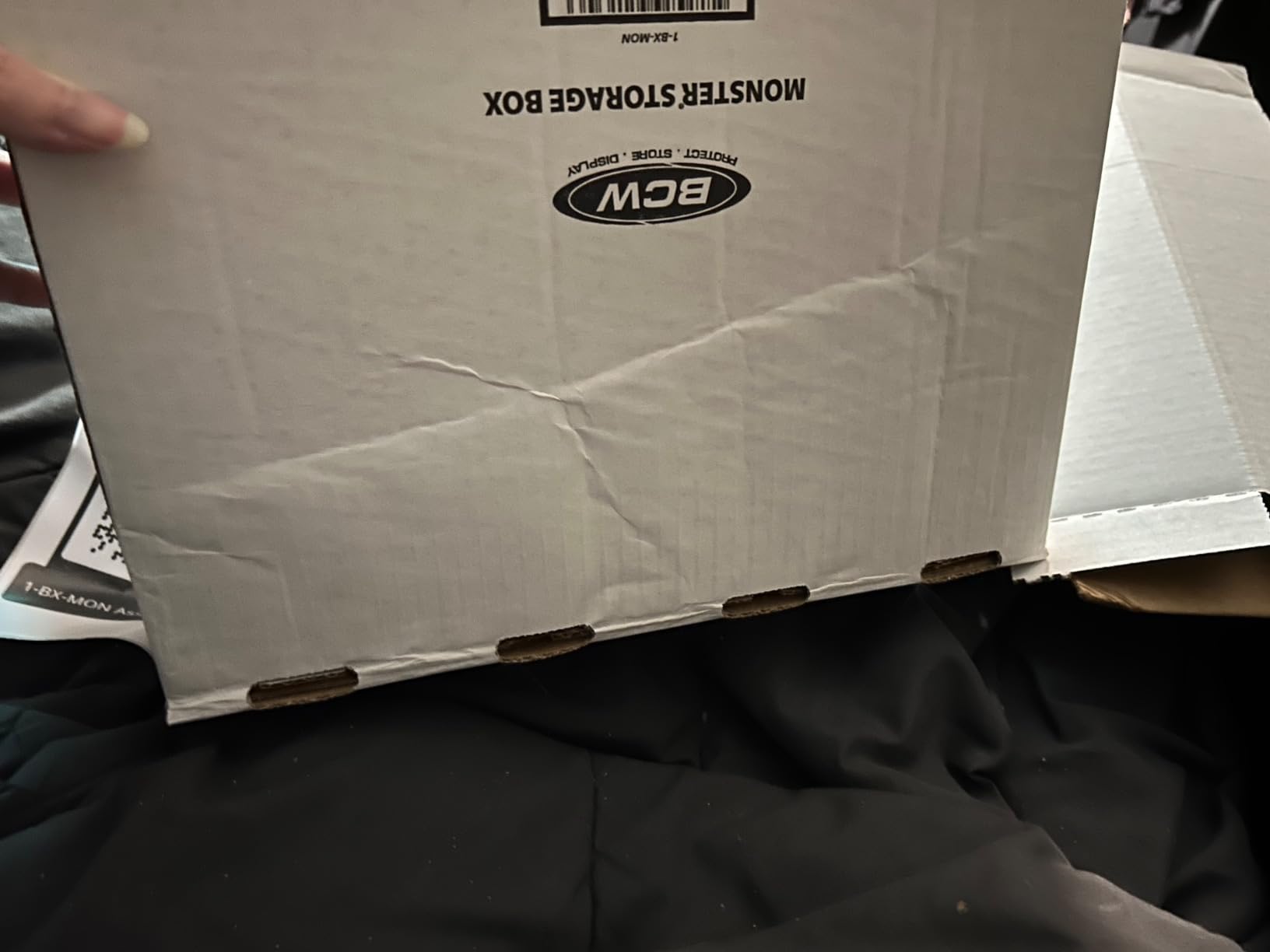 BCW Monster Box - 2ct Trading Card Storage Box | Holds 3200 Cards | Sports & TCG Card Organizer customer photo 2