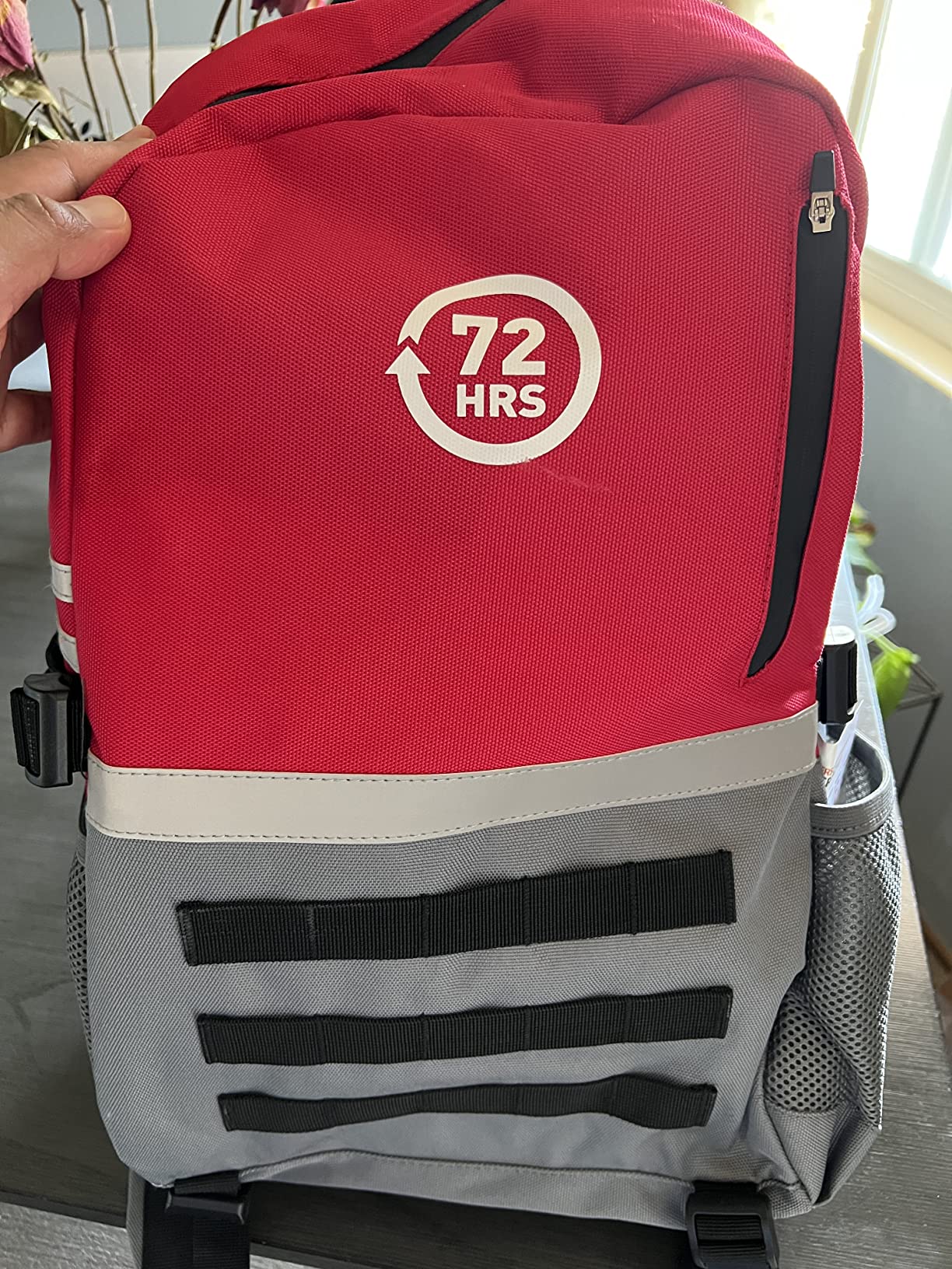 72 HRS Deluxe Emergency Survival Kit - Heavy Duty 72 Hour Bag Survival Kit for Earthquake, Hurricane, Tsunami, Winter, Blackout - Includes Emergency First Aid Kit, Water, Food customer photo 2