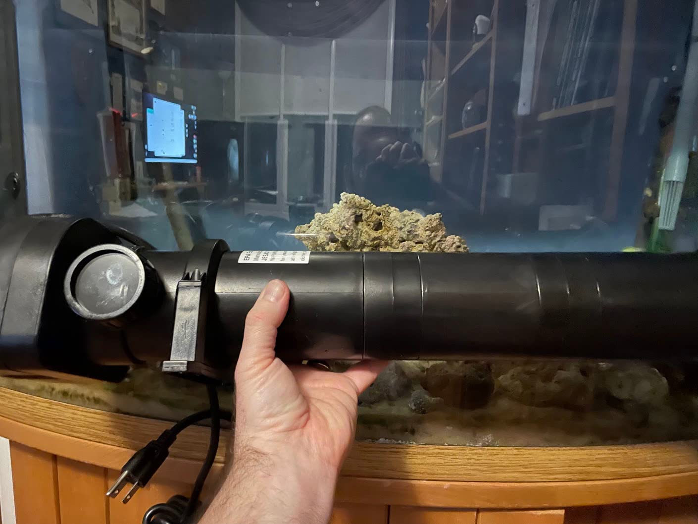 Jebao NPU Clarifier for Pond and Aquarium (55-watt) customer photo 1