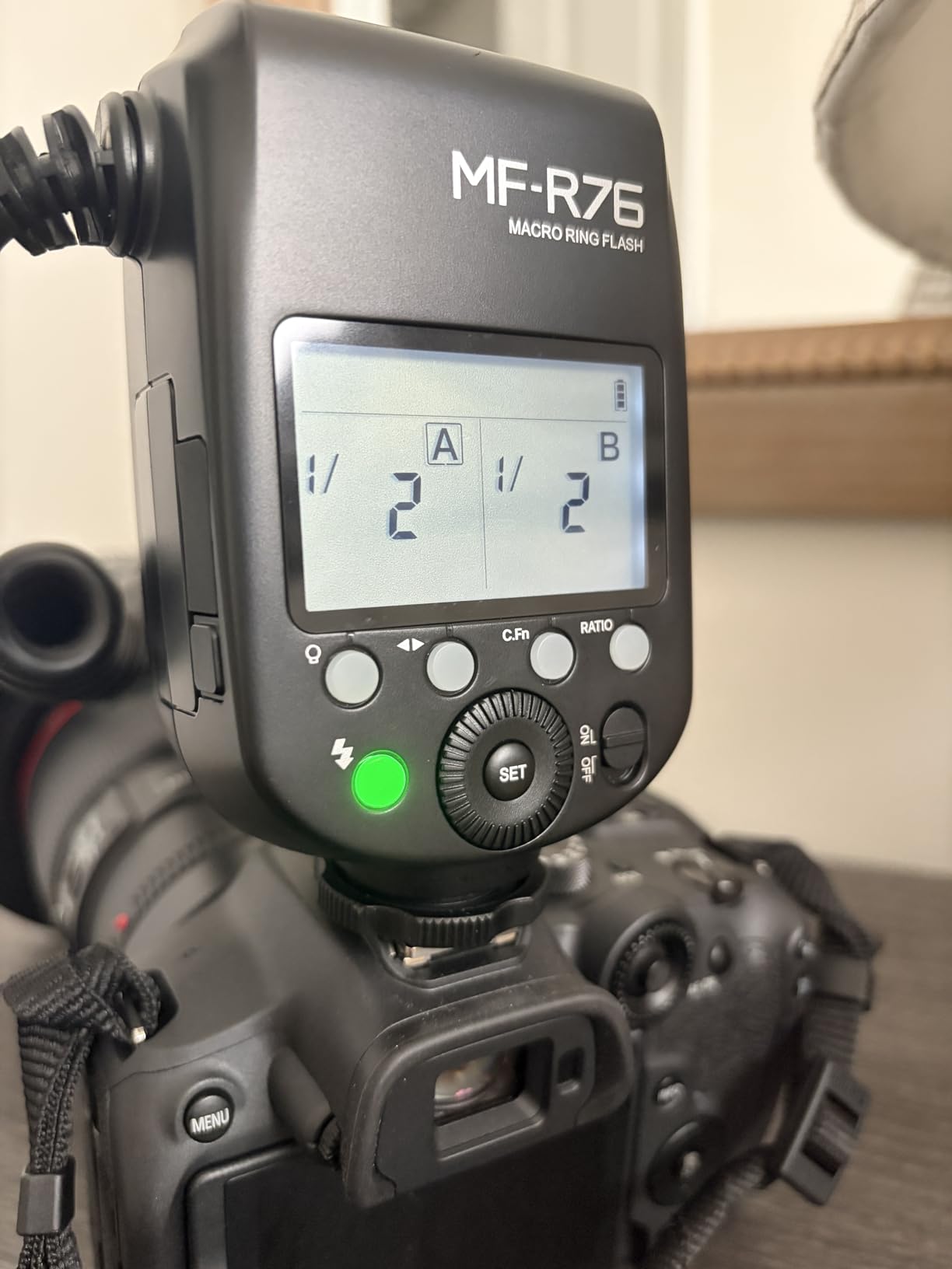 Godox MF-R76 Macro Ring Flash 76Ws Dual-Flash Tubes for Sony, Canon, Nikon, Fuji Camera customer photo 2