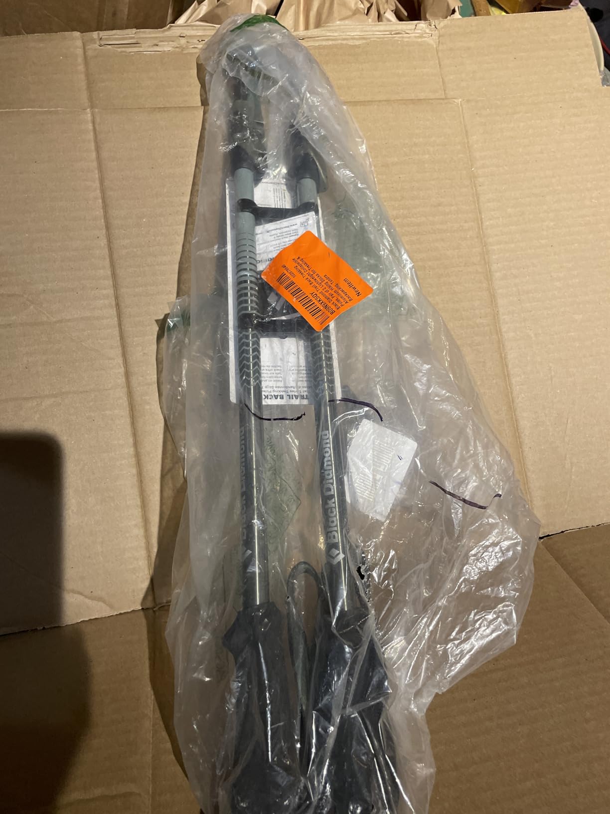 BLACK DIAMOND Trail Back Trekking Poles (Pair) | Durable Aluminum | FlickLock Adjustability | Comfortable Grips for Hiking & Backpacking customer photo 1