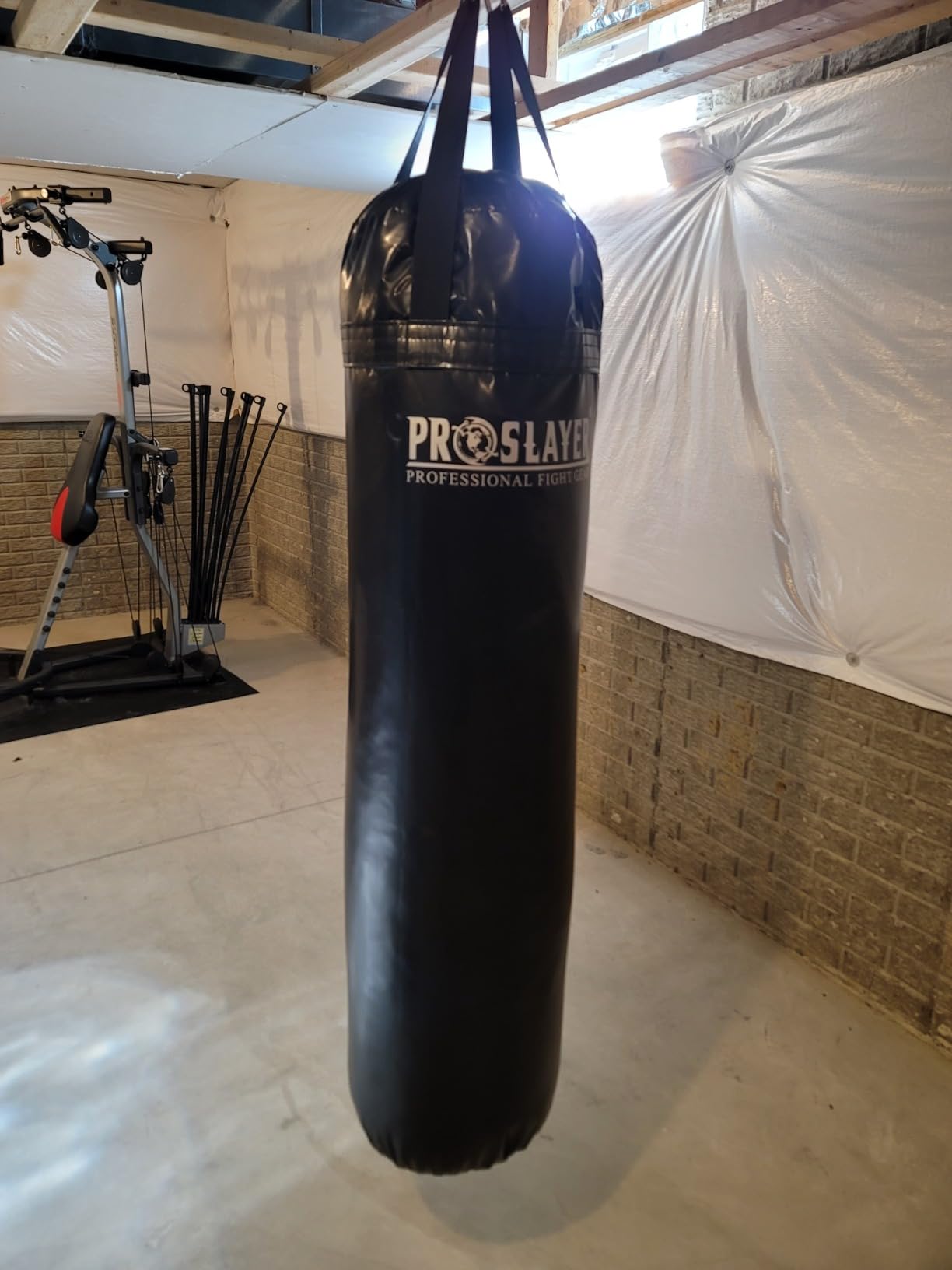 100lb Boxing MMA Heavy Punching Bag UNFILLED - Made in USA customer photo 1
