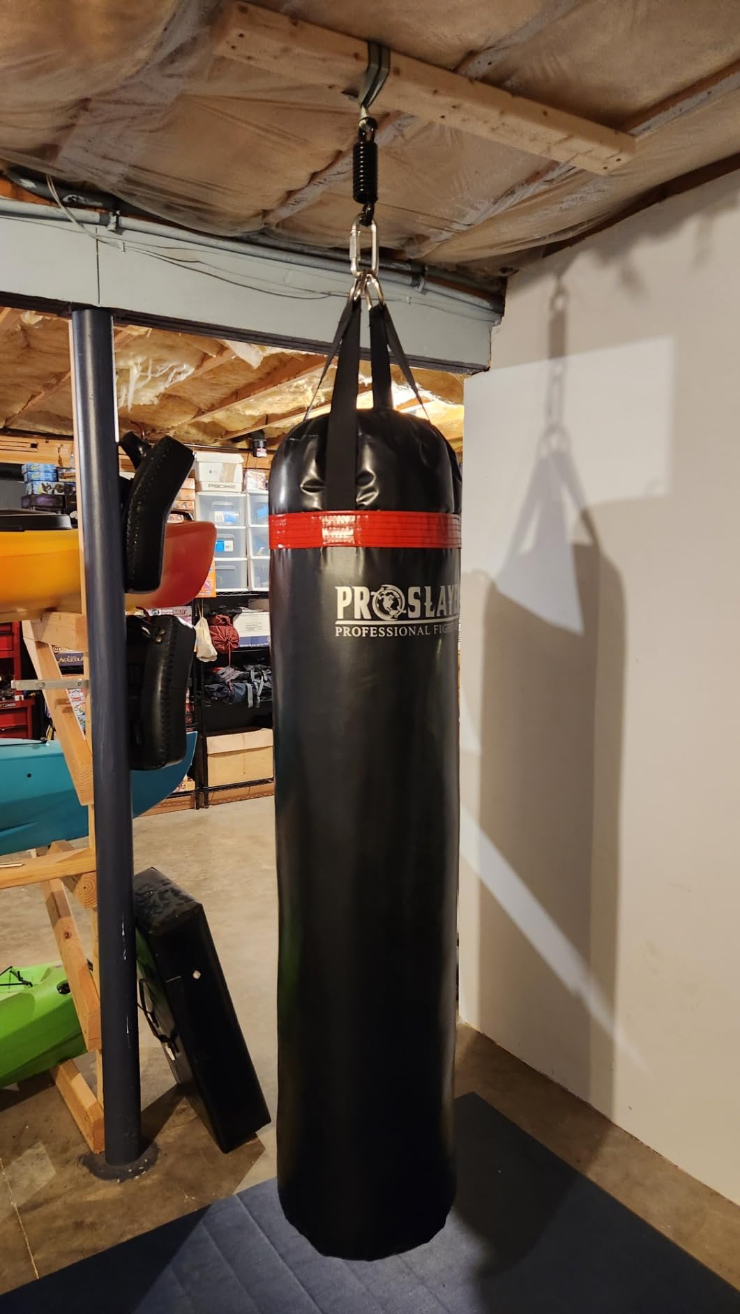 100lb Boxing MMA Heavy Punching Bag UNFILLED - Made in USA customer photo 2