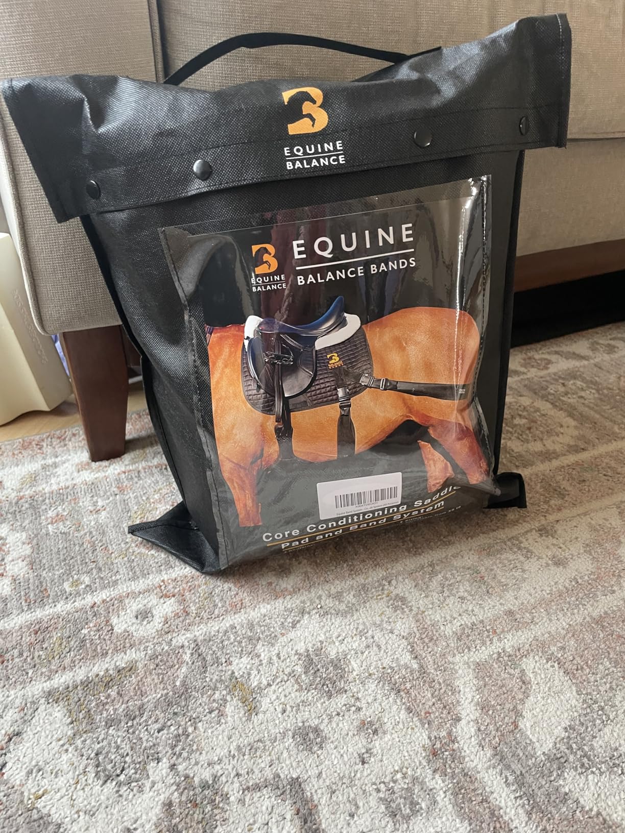 Equine Band System - Core Training Aid for Horses. Saddle Pad and Equibands System customer photo 2