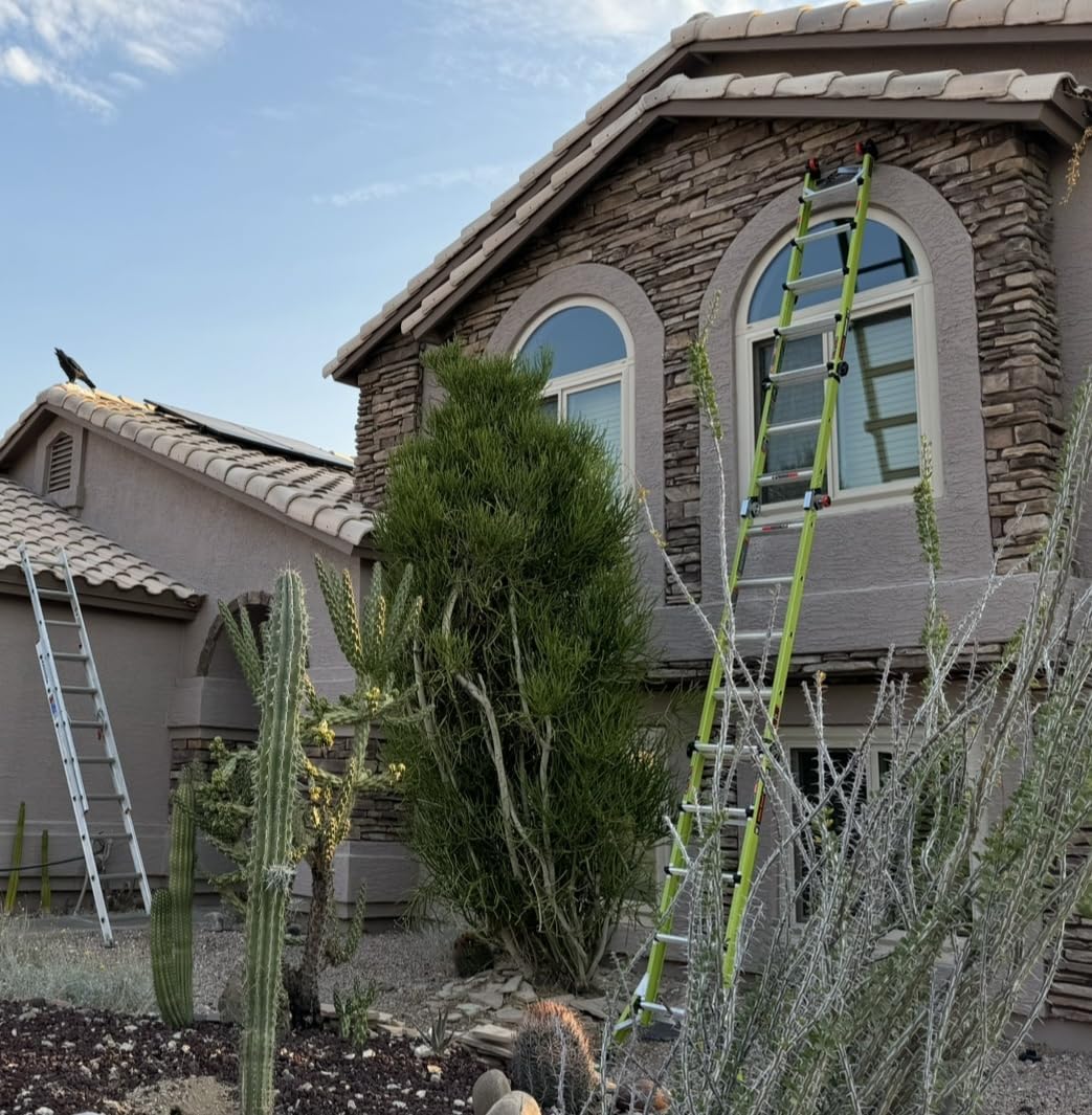 Little Giant Ladders Systems Conquest 2.0, M22, 22ft, Multi-Position Ladder, Fiberglass, Type 1A, 300 lbs Weight Rating, (17122-001), Green customer photo 1