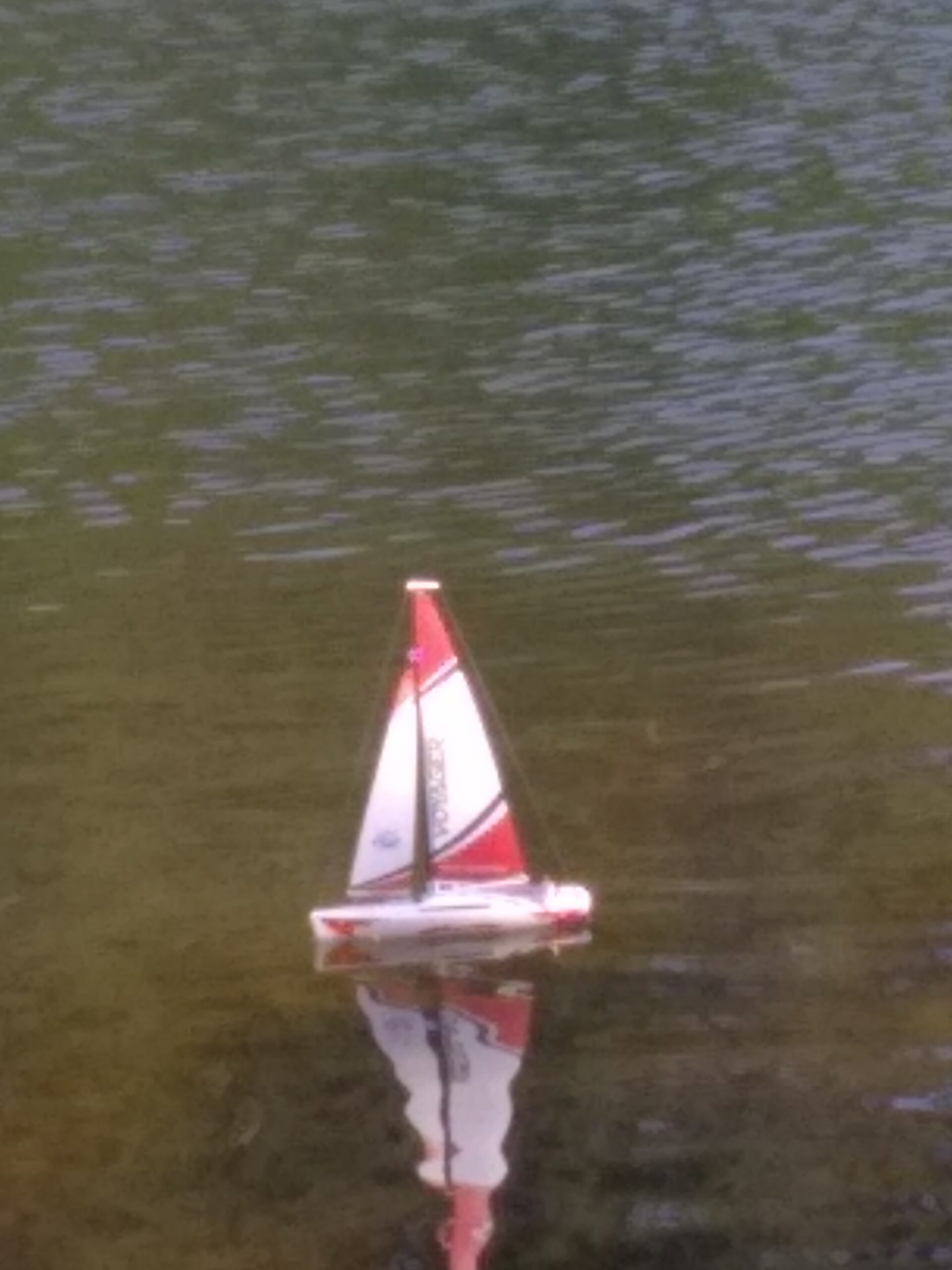 Voyager 280 2.4GHz RC Motor Powered Sailboat - 17.5