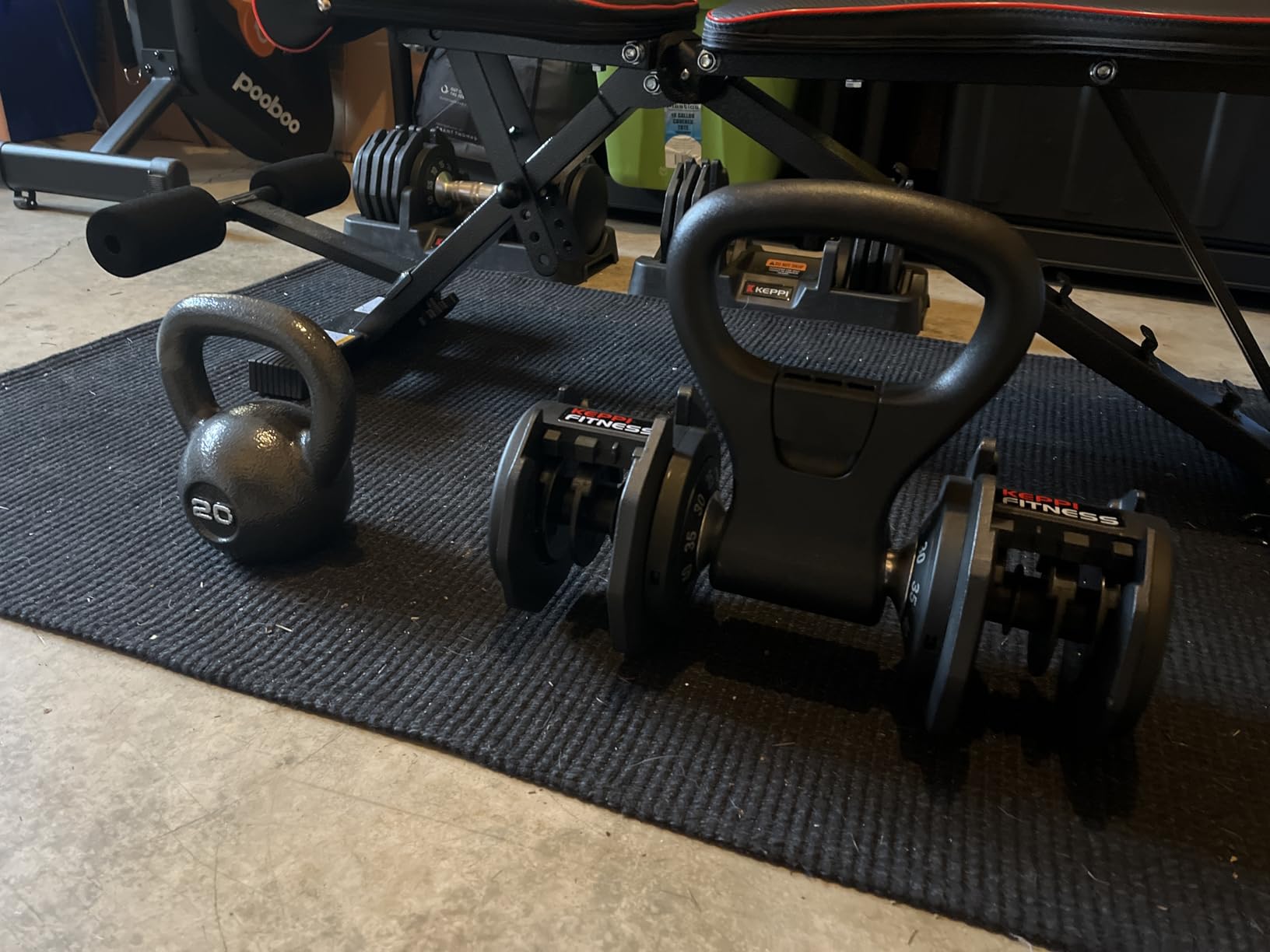 KETTLE GRYP - The Original - As Seen on SHARK TANK! Converts Your Dumbbells Into Kettlebells - Made in the USA - Dumbbell Grip Handle customer photo 2