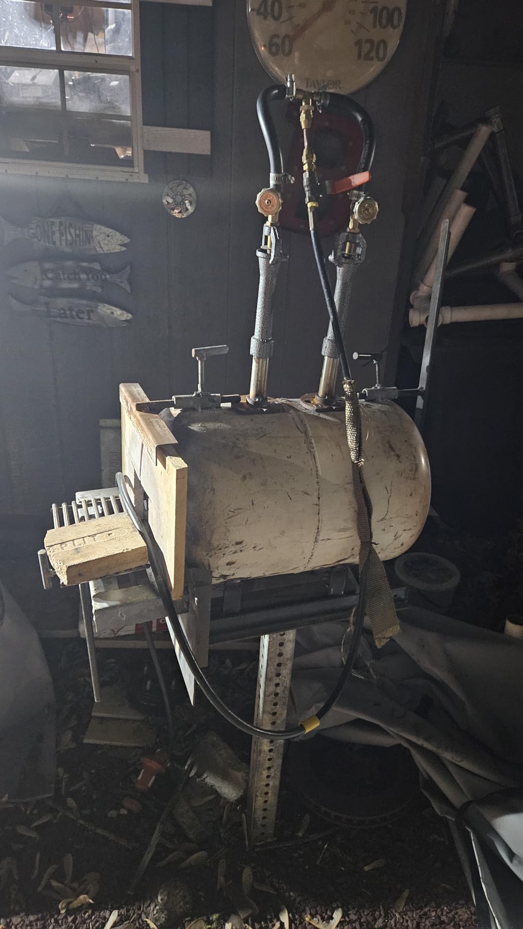 GAS BURNER Propane Forge Furnace Foundry Raku Kiln Blacksmith Farrier Knife Blade Make Gas Furnace customer photo 1