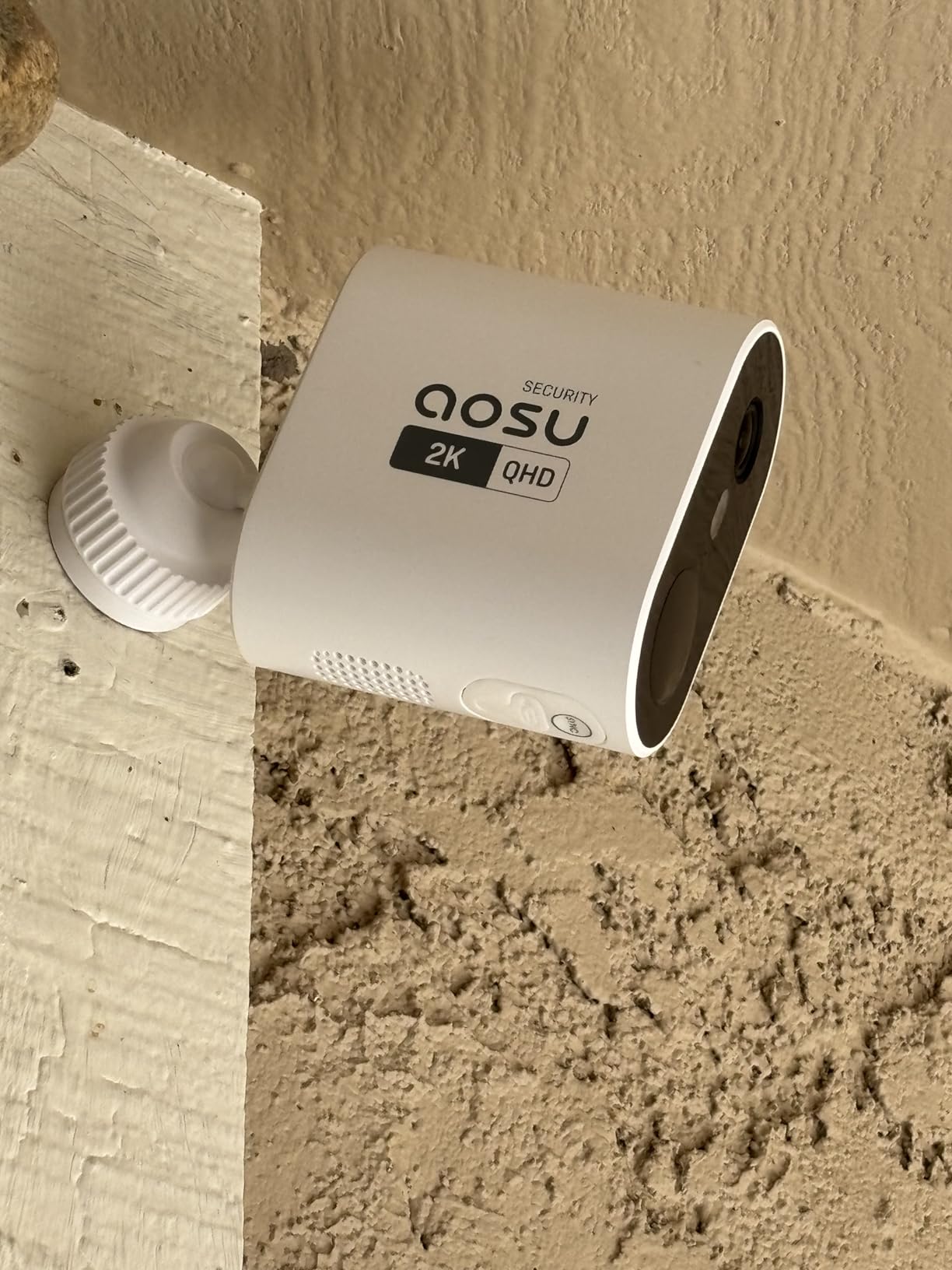 aosu Security Cameras Wireless Outdoor Home System, True 2K HD Night Vision, No Subscription Required, Long Battery Life, 166° Wide View, Spotlight & Siren Alarm, Motion Alert, Support 2.4 & 5GHz WiFi customer photo 2