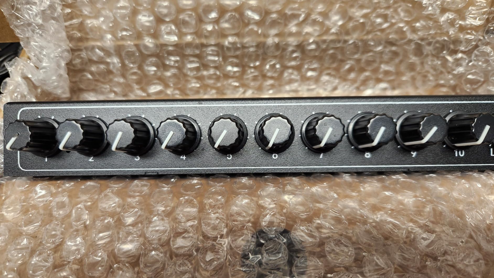 1 in 10 Out Channel Headphone Amplifier Stereo Audio Amp with 12V 1A Power Adapter Distributor Headphone Splitter for Studio and Stage customer photo 1