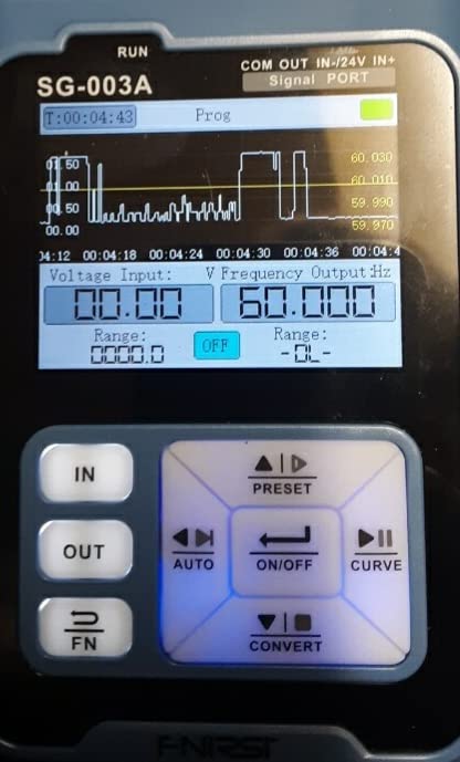 Riiai SG003A 4-20mA 0-24V Current Signal Generator, Current Voltage Adjustable Analog Simulator, Real-time Curve, Multiple Signal Types, 3000mAh USB Rechargeable customer photo 2