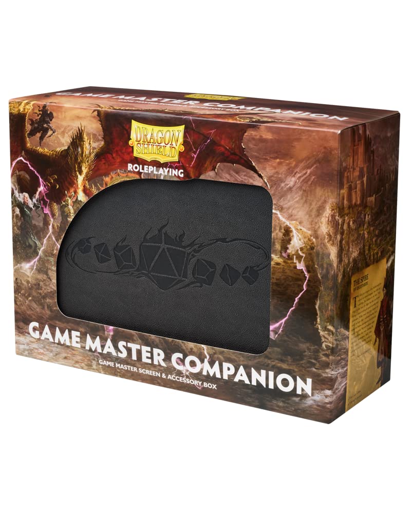 Arcane Tinmen Dragon Shield RPG - Game Master Companion: Iron Grey - Durable & Sturdy - Screen & Accessory Box - Dungeon Master Accessory - Tabletop RPG TTRPG - Dungeons & Dragons DND D&D (AT-50010) customer photo 1