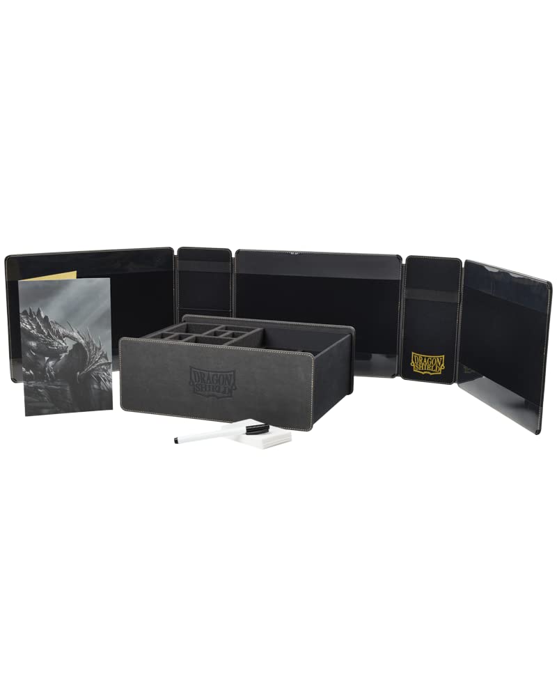 Arcane Tinmen Dragon Shield RPG - Game Master Companion: Iron Grey - Durable & Sturdy - Screen & Accessory Box - Dungeon Master Accessory - Tabletop RPG TTRPG - Dungeons & Dragons DND D&D (AT-50010) customer photo 2