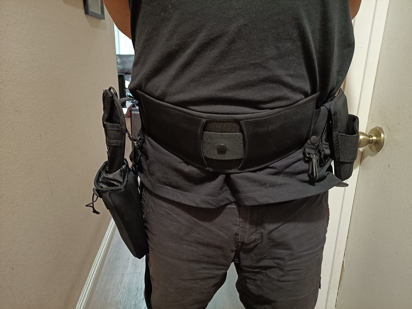 BatPower Fishing Belt Set with Rod Holder: Professional Fighting Waist Belt with Battery Pouch & Pliers Case - Compatible with Daiwa, Shimano, Banax, Miya Reels customer photo 1