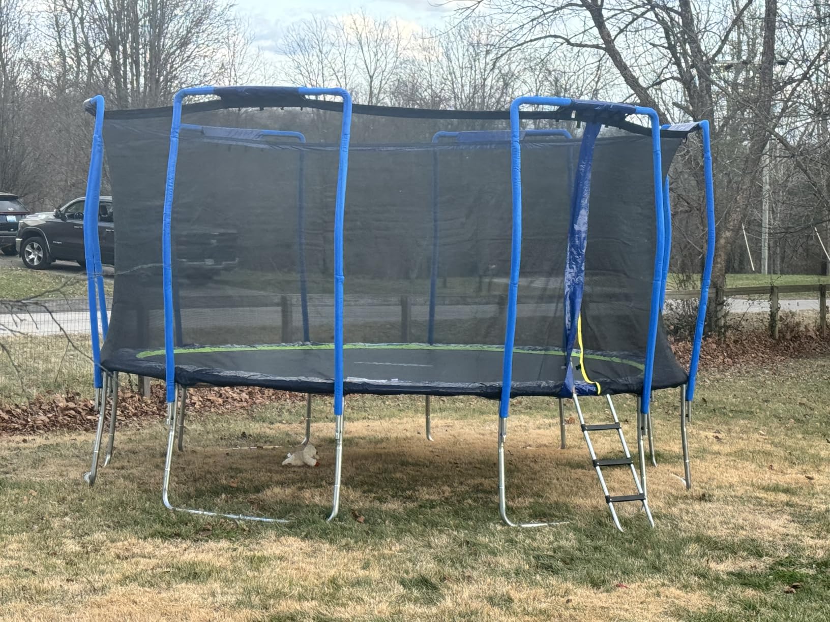 Zupapa 1800LBS Capacity No-Gap Design 16 15 14 12 10FT Trampoline with Safety Enclosure Net and Non-Slip Ladder 10-Year Quality Assurance customer photo 2