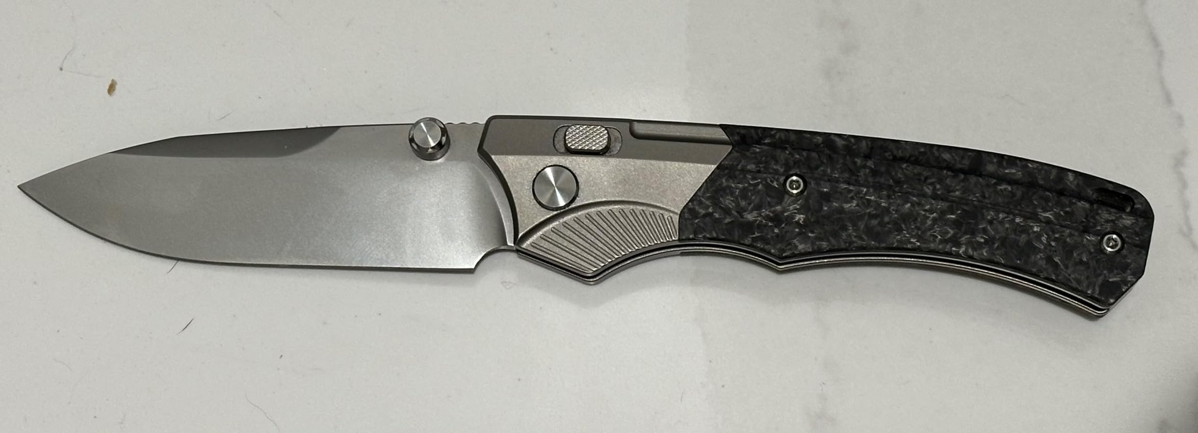 REMETTE Titanium Pocket Knife WD107, M390 Blade EDC Knife, Lightweight Sharp Folding Fishing Camping Knives customer photo 2