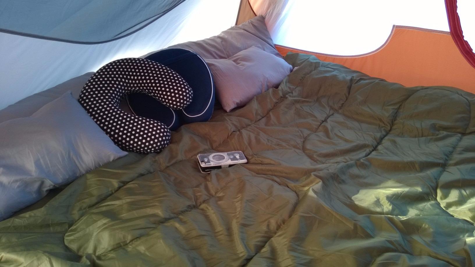 Sleepingo Double Sleeping Bags for Adults Backpacking, Camping, or Hiking - Waterproof Queen Sleeping Bags for Adults or Teens - Truck, Tent, Sleeping Pad customer photo 1
