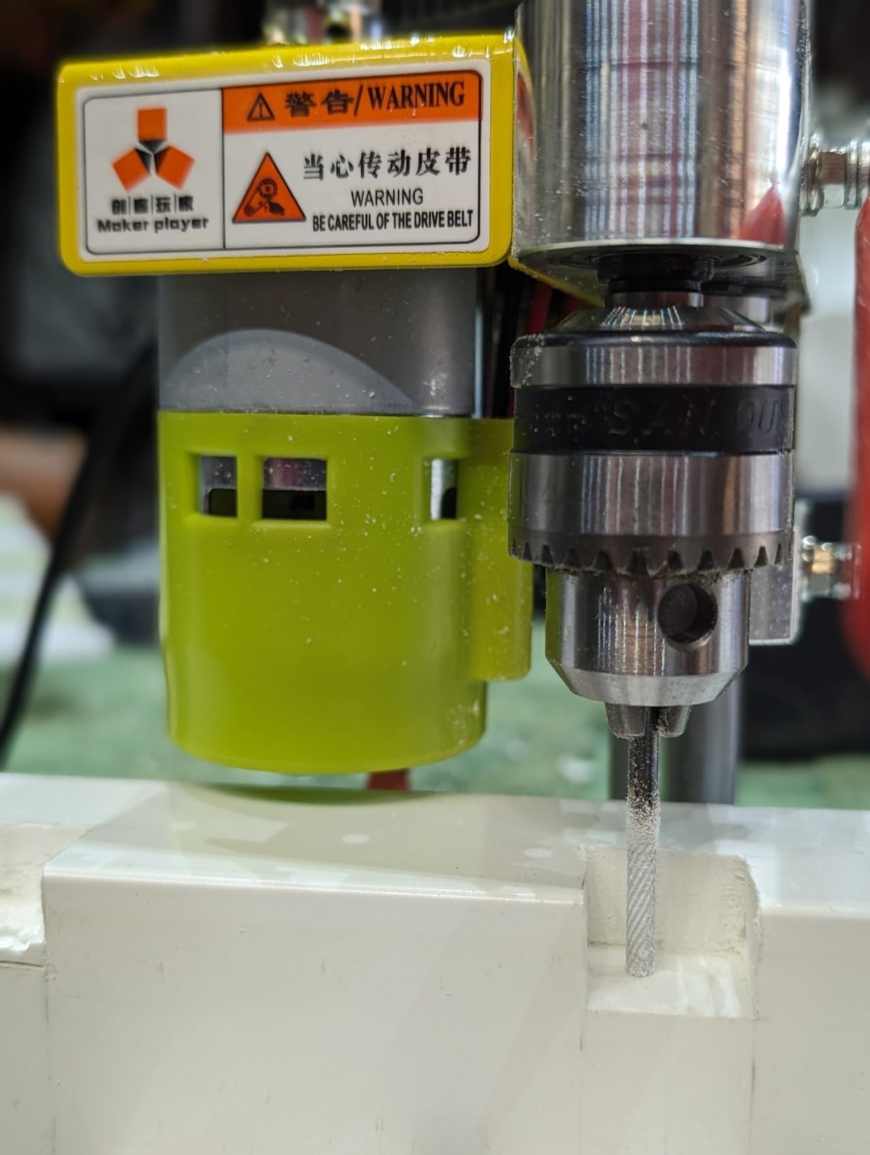 NovelLife Mini Drill Press Precision Benchtop Drilling Machine Electric Portable Table Driller CNC 795 Motor B10 Chuck customer photo 2