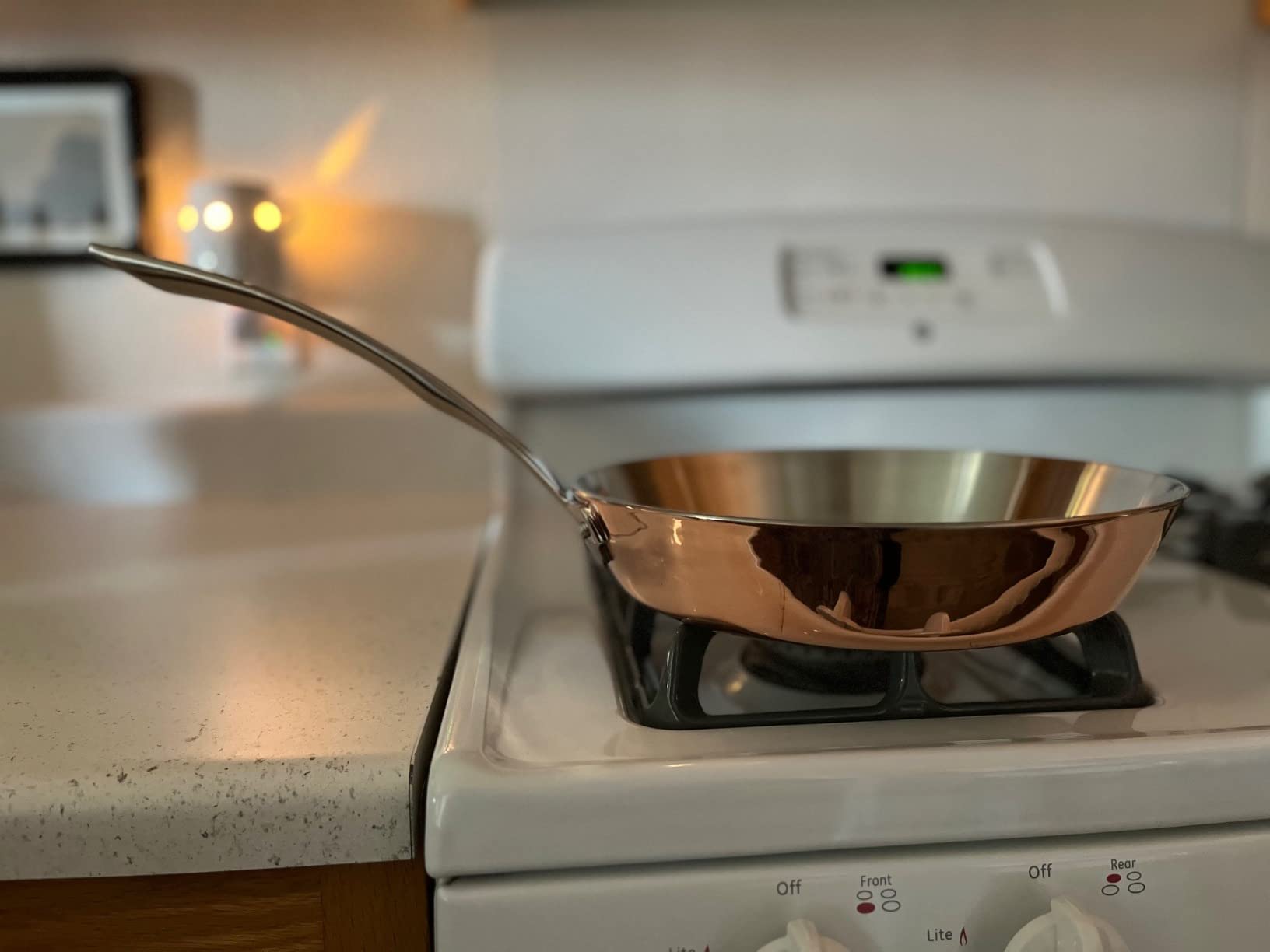 Viking Contemporary 4-Ply Pots and Pan Set, 9 Piece Copper Kitchen Cookware with Metal Lids customer photo 1
