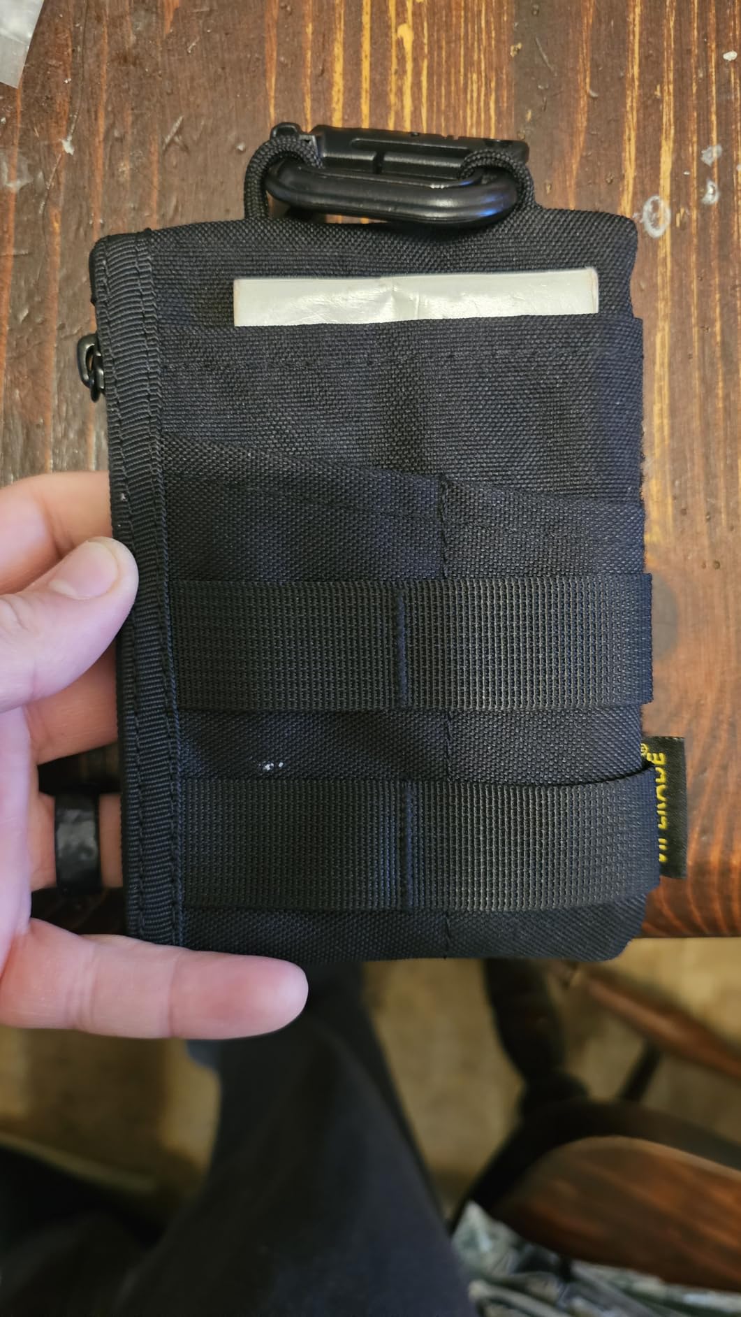 VIPERADE VE18 EDC Pouch, Pocket Organizer for Men, EDC Pocket Organizer, 3 Slots with 2 Zipper Pockets, Multitool Pouch customer photo 2
