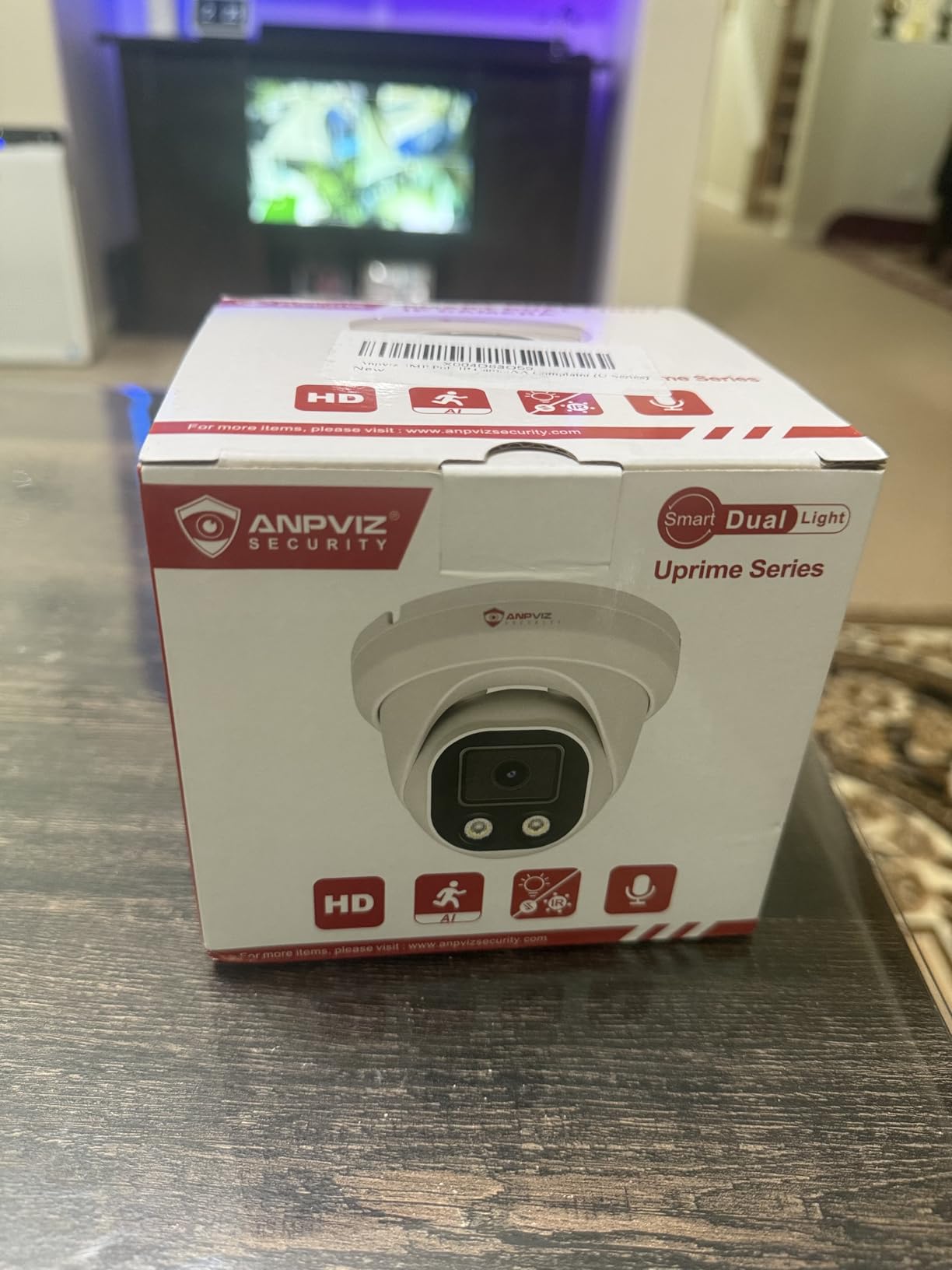 Anpviz 4K 8CH PoE Security Camera System, 6X 8MP Wired PoE IP Cameras with Human Vehicle Detection, Smart Dual Light Color Night Vision, 4K/8MP 8CH NVR with 2TB HDD customer photo 2