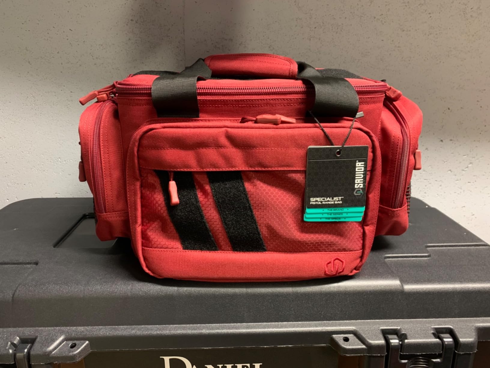 Savior Equipment Specialist Series Tactical Triple Pistol Shooting Range Hunting Duffle Bag Gun Carrying Case, Rigid Compartment Frame, Lockable Zippers customer photo 2