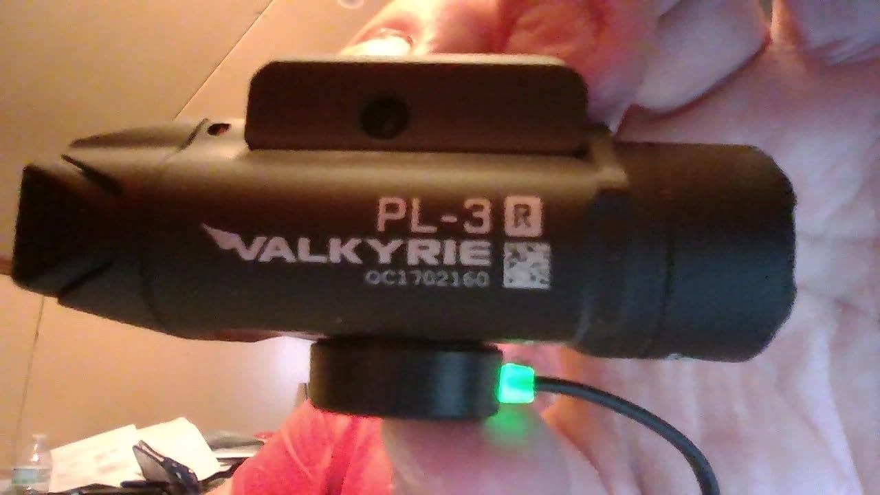 OLIGHT PL-3R Valkyrie Rechargeable Tactical Light, 1500 Lumens Rail-Mounted Weaponlight, LED Flashlight with Built-in Battery, Rail Locating Keys for 1913 Picatinny, GL Style customer photo 2
