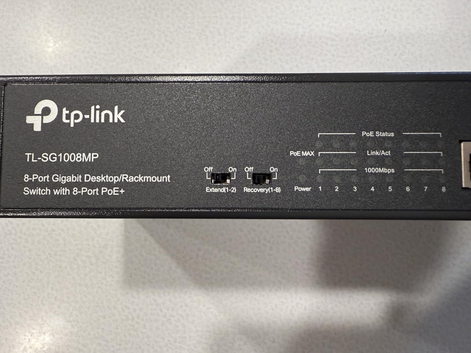 TP-Link TL-SG105MPE | Easy Smart Managed | 4 PoE+ Ports @120W, w/ 1 Uplink Gigabit Port | QoS, Vlan, IGMP & LAG | Fanless | PoE Auto Recovery | 3 Year Protection customer photo 2