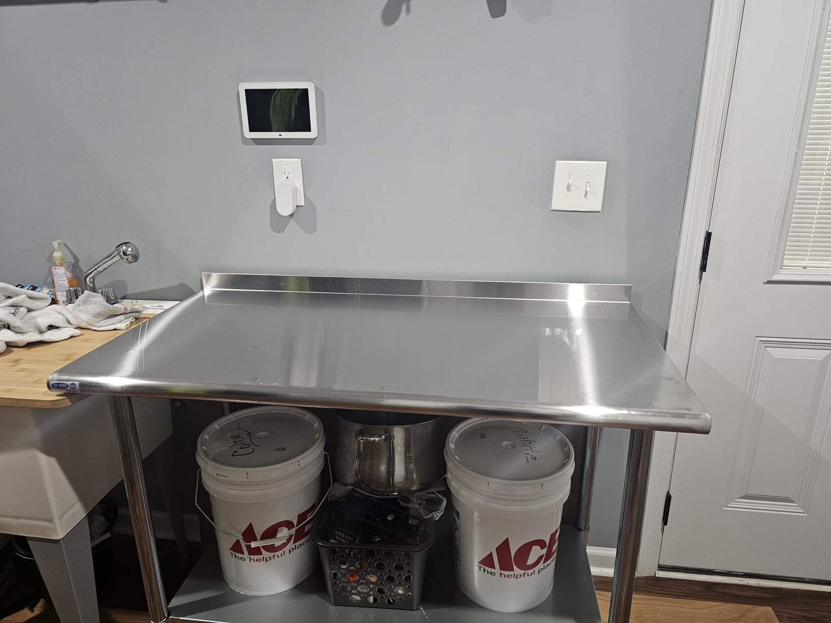 HARDURA Stainless Steel Table Prep & Work Table 24 x 60 Inches NSF Heavy Duty Commercial with Undershelf and Backsplash for Restaurant Kitchen Home and Hotel customer photo 2