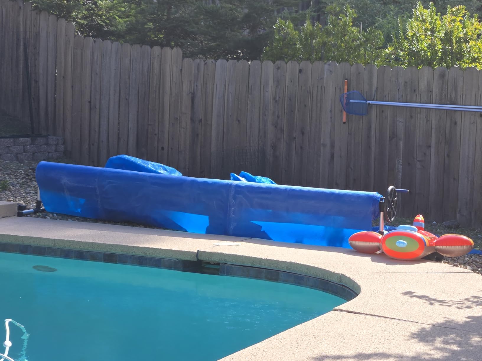 BigXwell Solar Pool Cover, 16 x 32 Foot, 16-mil Heavy Duty customer photo 1