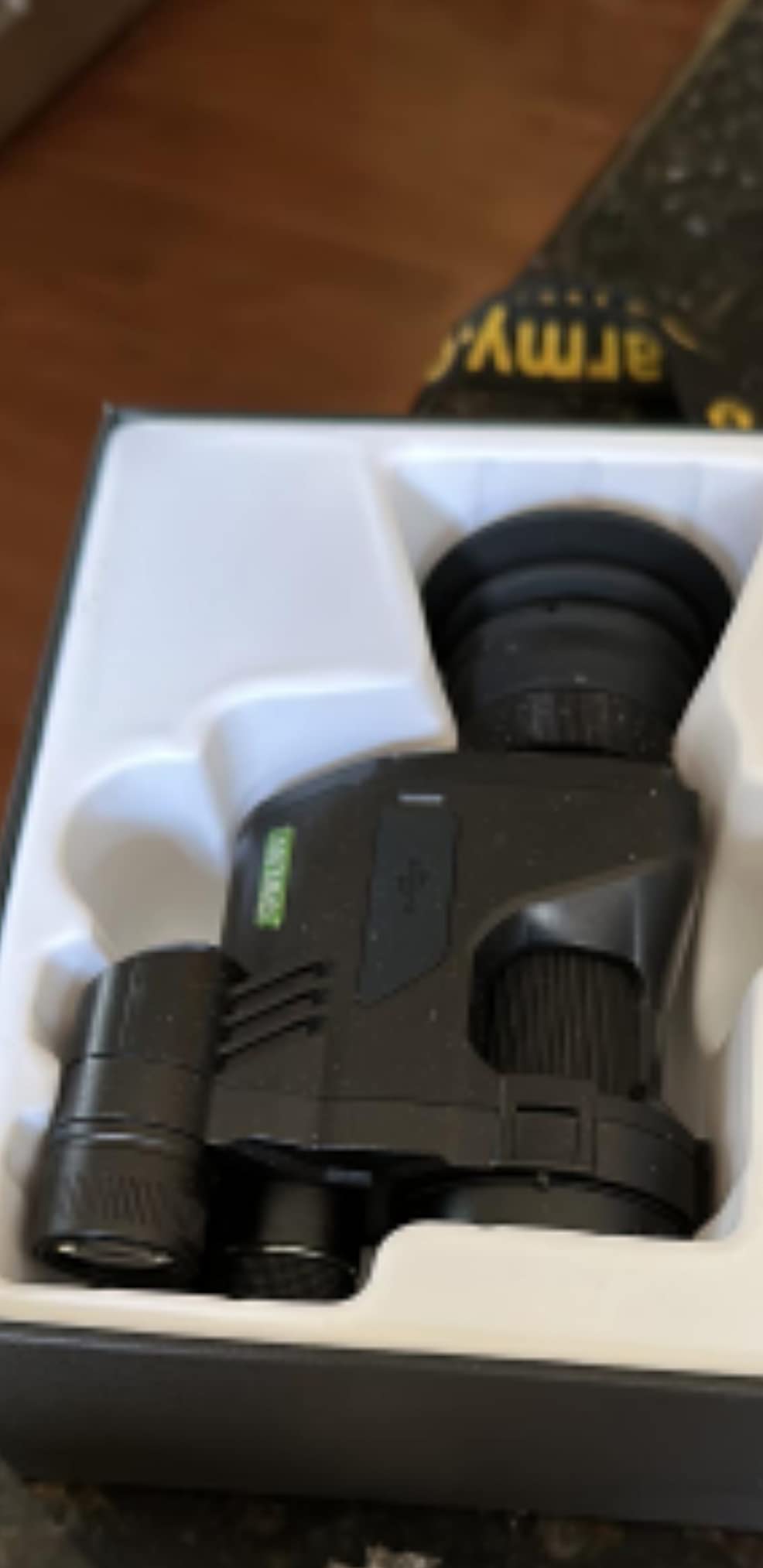 Clip On Night Vision Scope - 1080P Digital Infrared Attachment for Rifle Scopes, 850nm & 940nm IR, 3X-10.5X Zoom, Tactical Hunting Optics, Long Range Night Vision Monocular customer photo 2