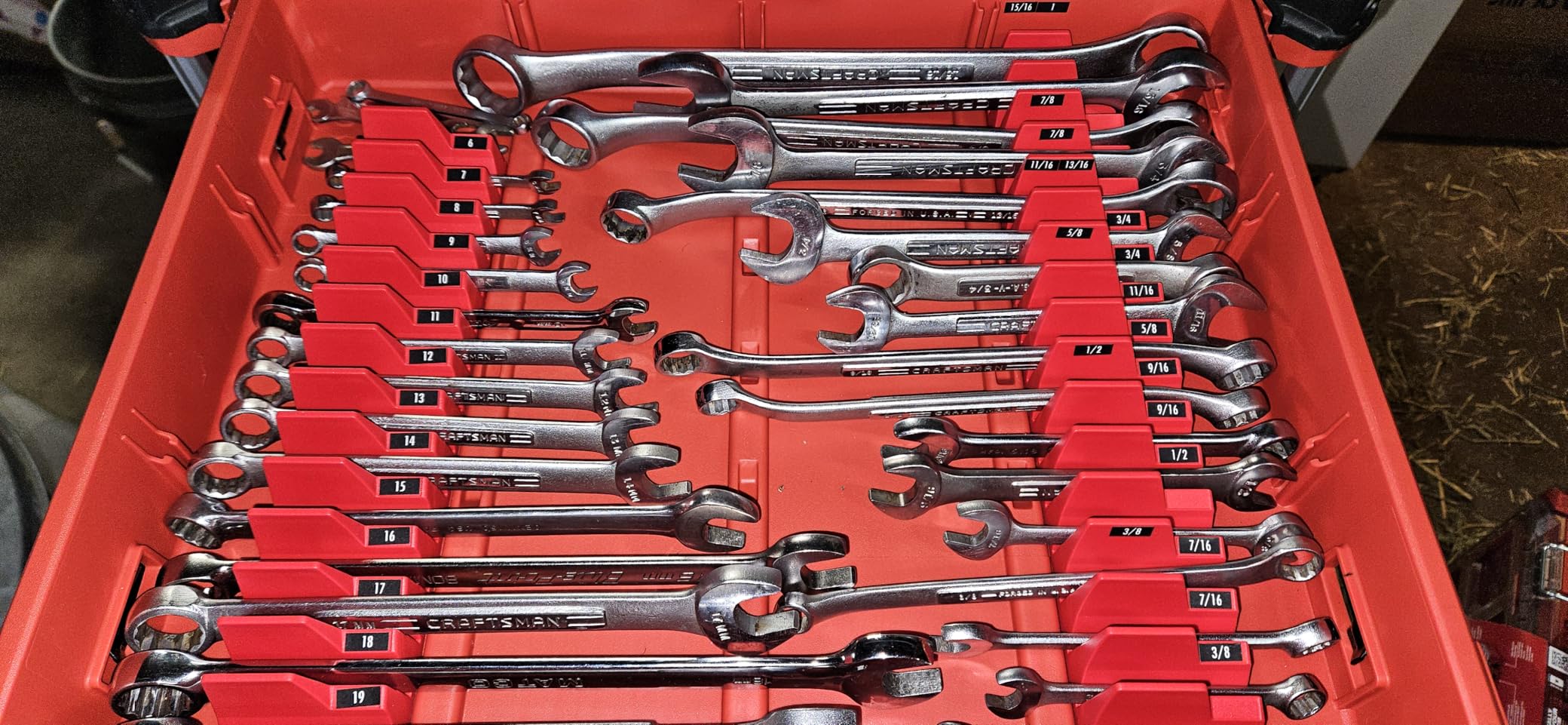 Ernst Manufacturing Wrench Pro - Modular Wrench Organizer for 40 Tools with Magnetic Base - Made in The USA customer photo 1
