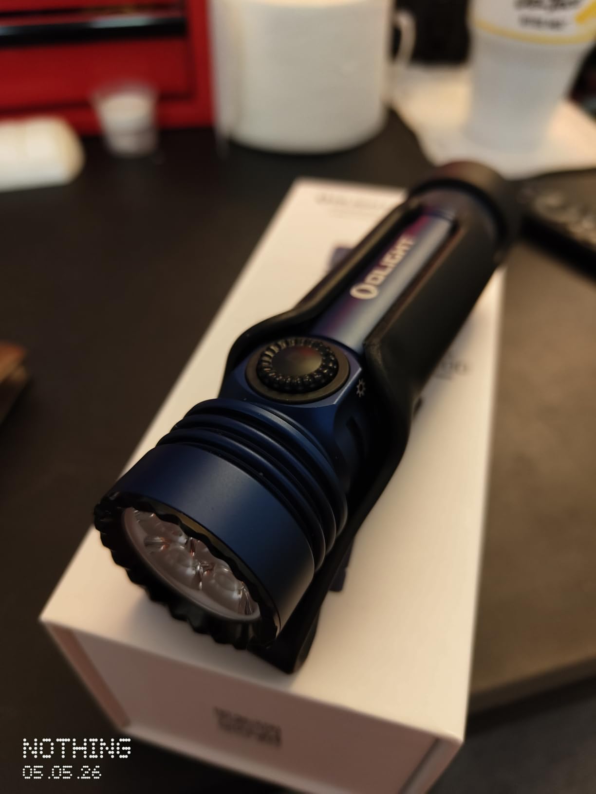 OLIGHT Seeker 4 Pro Rechargeable Flashlights, 4600 Lumens High Powerful Bright Light with USB C Holster, Waterproof IPX8 for Emergencies, Camping, Searching (Matte Black Cool White) customer photo 1