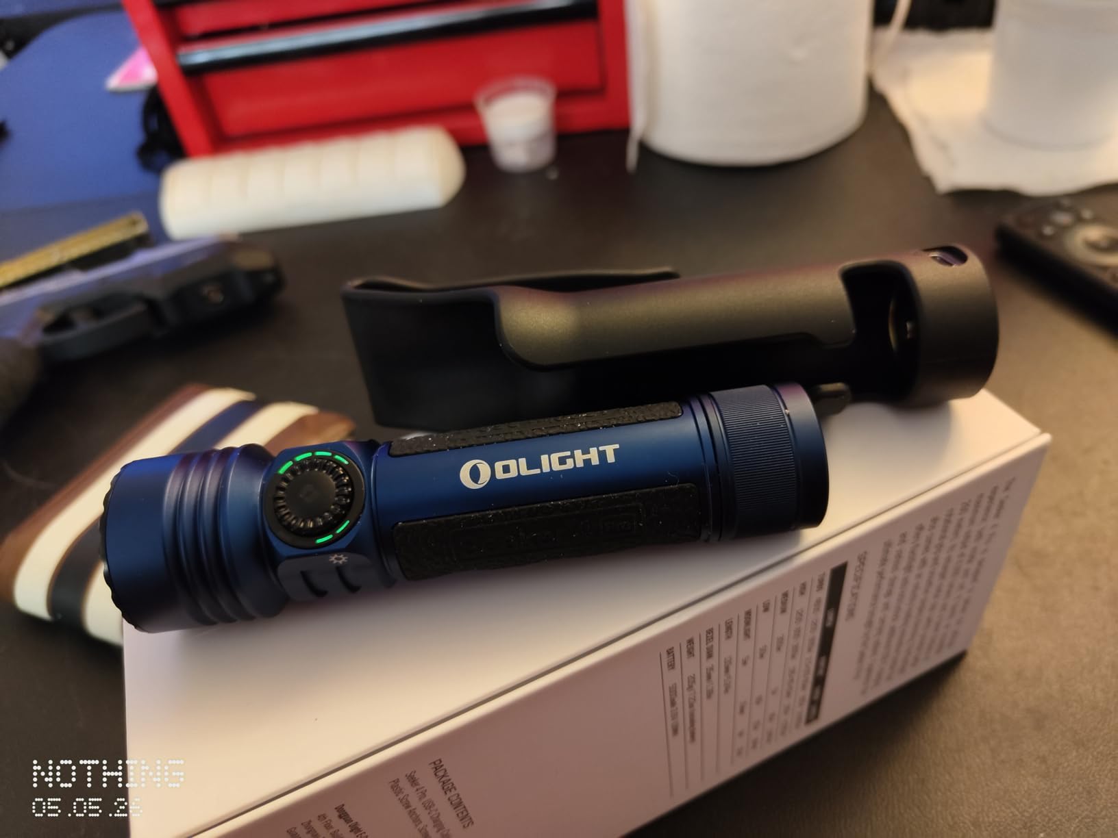 OLIGHT Seeker 4 Pro Rechargeable Flashlights, 4600 Lumens High Powerful Bright Light with USB C Holster, Waterproof IPX8 for Emergencies, Camping, Searching (Matte Black Cool White) customer photo 2