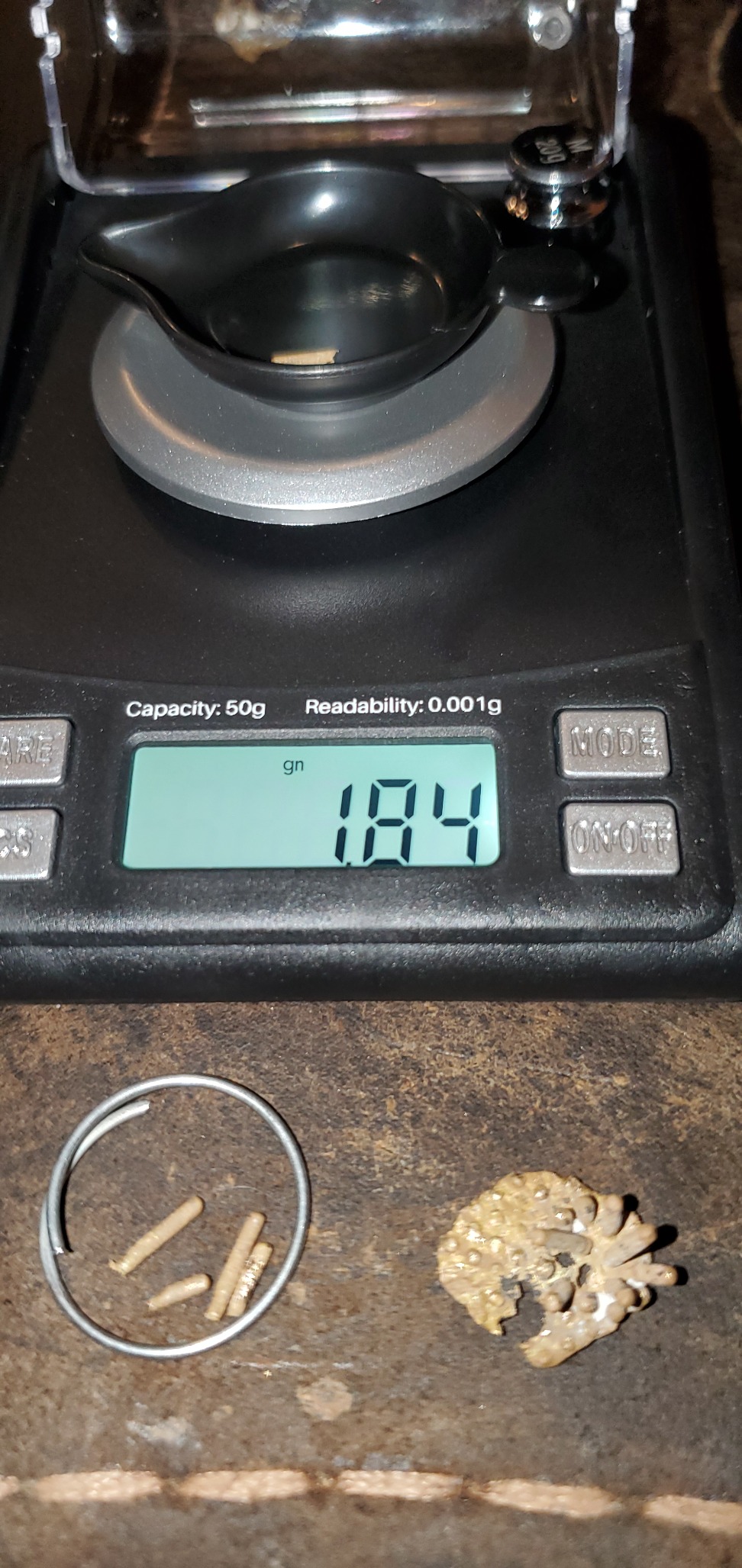MAXUS Reloading Scale 50g/0.001g with Powder Trickler, Powder Scale with 3 Backlight Colors, Milligram Scale with Repeat Mode customer photo 2