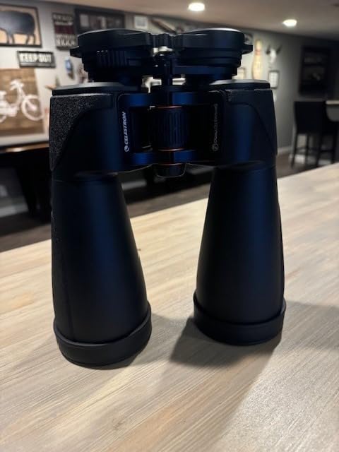 Celestron SkyMaster Pro ED 15x70 Binocular - Astronomy Binocular with ED Glass - Large Aperture for Long Distance Viewing - Fully Multi-coated XLT Coating - Tripod Adaptable - Carrying Case Included customer photo 1