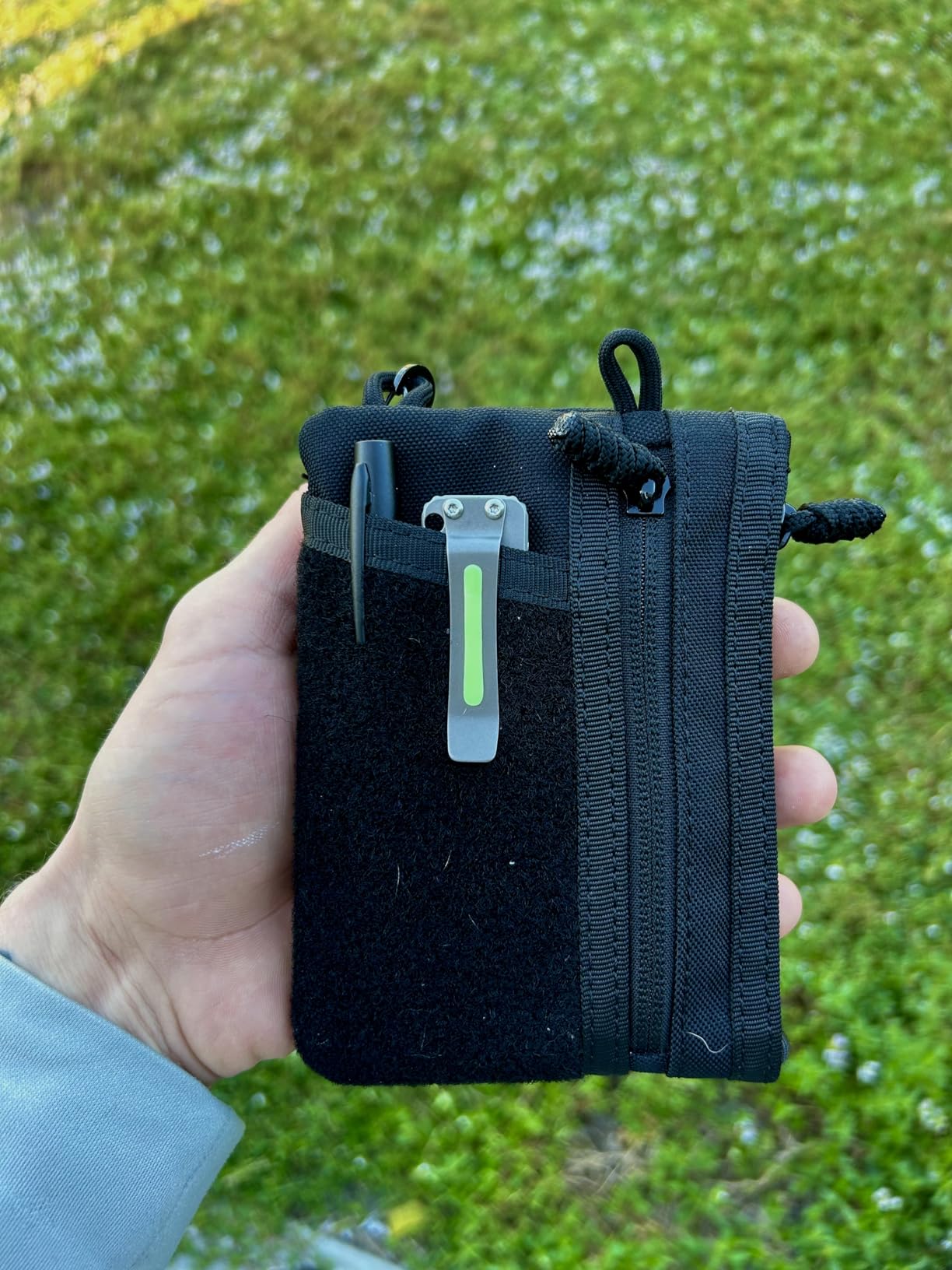 OKNIFE Opry Multitool EDC Titanium Pry Bar Set, Bottle Opener, Nail Puller with Hex Wrench, Screw and Pocket Clip customer photo 2