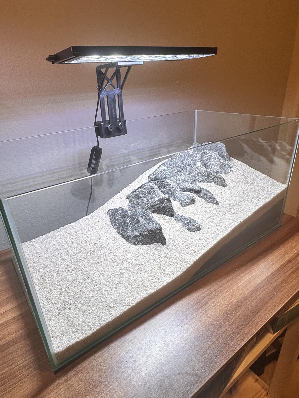 SEAOURA Clip On Aquarium Light for Plants-24/7 Cycle Fish Tank Light with Timer, Full Spectrum+7 Colors Mode, Auto On/Off, Adjustable Brightness and Height, 12W (7inch for 7-12 inch Tank) customer photo 1