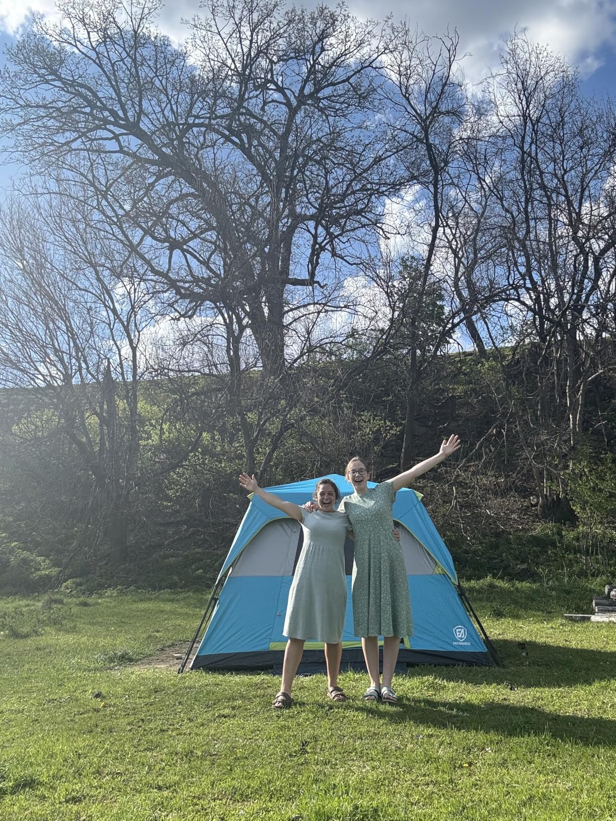 EVER ADVANCED 6 Person Camping Tent, Blackout Design Tent customer photo 1
