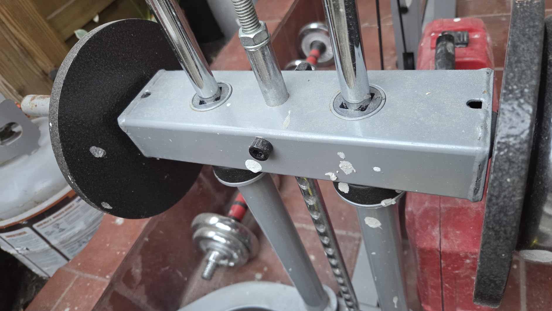 CAP Barbell 2-Inch Olympic Cast Iron Plate Weight Set | 75-285 lbs | Multiple Options customer photo 2