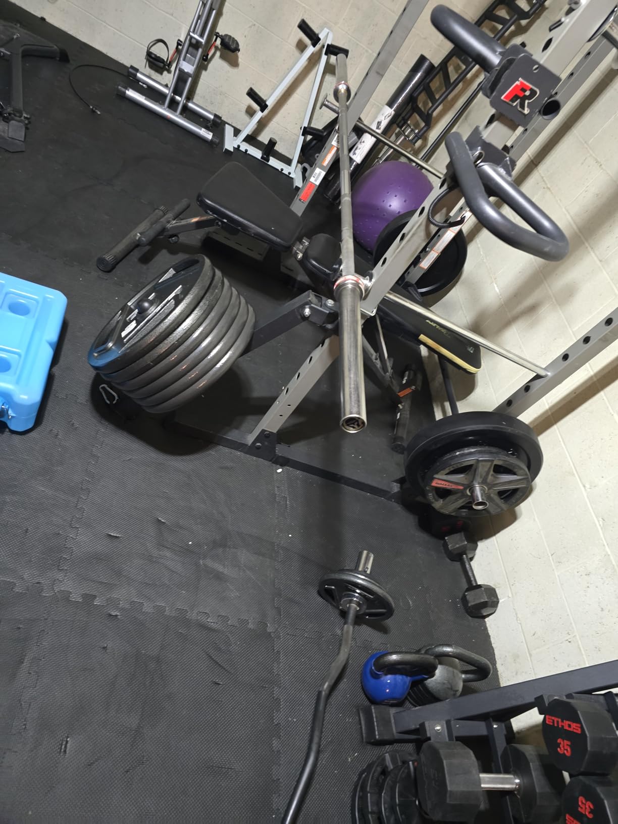 SELEWARE Power Cage Landmine Attachment, T Bar Row Landmine Attachment and Belt Squat Lever Arm for 2