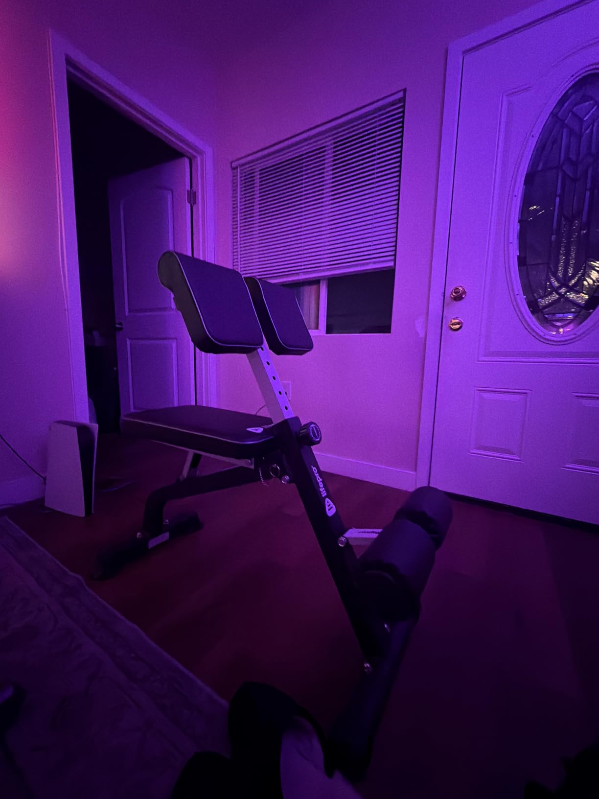 LifePro SculptTrainer Roman Chair with 330 lb Capacity - Incline Adjustable Hyperextension Bench for All-in-One Body Workout - Foldable Home Gym Back Extension Machine for Glutes, Core & Lower Back customer photo 2