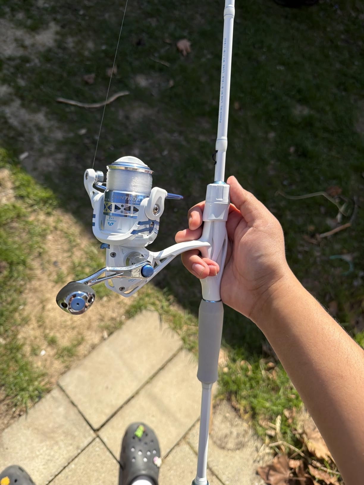 KastKing Centron Lite Fishing Rod and Reel Combo, IM6 Graphite 2Pc Blanks, Stainless Steel Guides with Ceramic Rings, Contoured EVA Handles & Fighting Butt, Split or Full Rear Handle Design, 13 Models customer photo 2